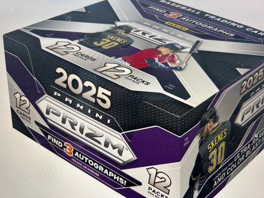 2025 Panini Prizm Baseball Hobby Box