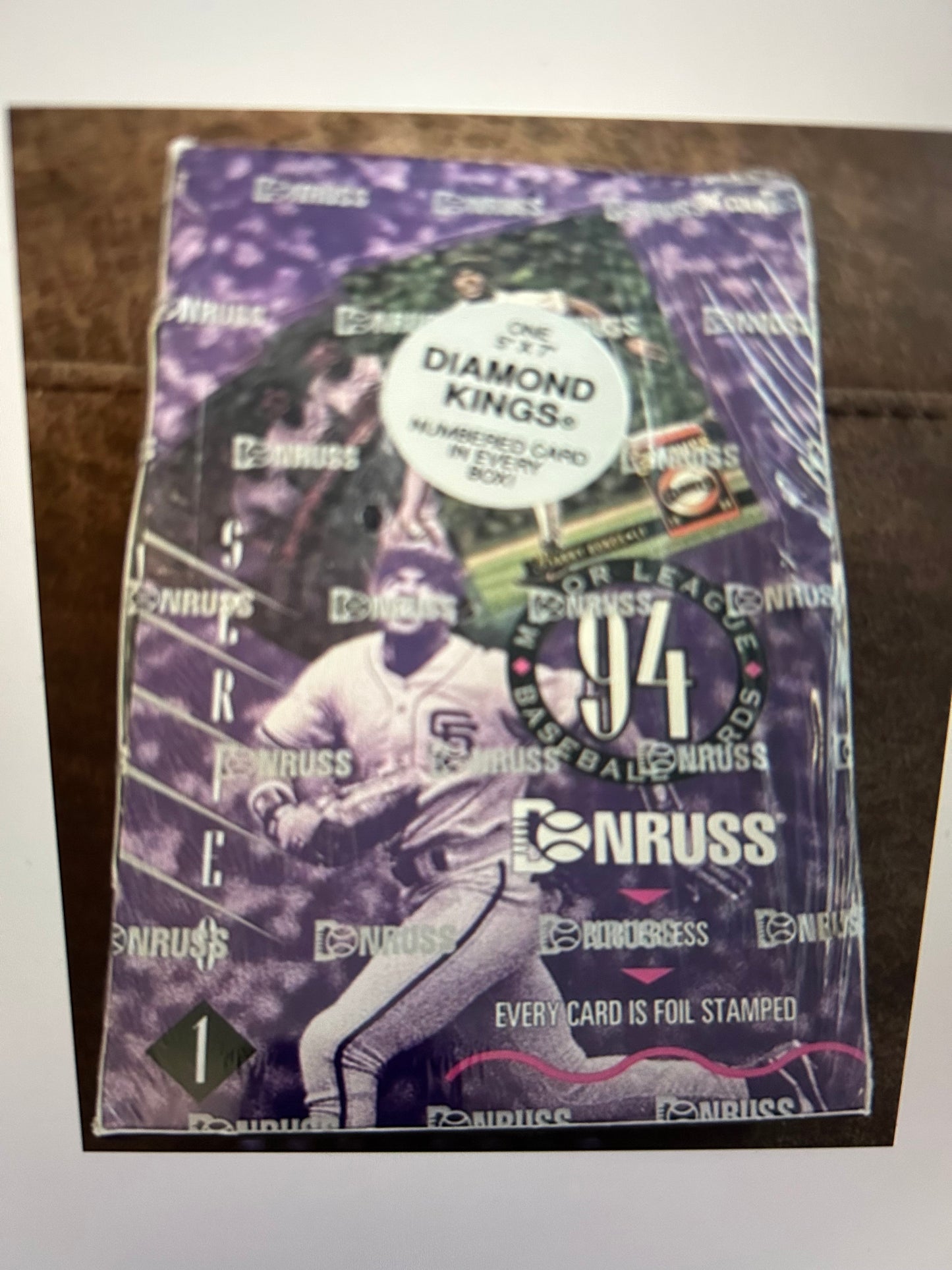 1994 Donruss Baseball Series 1 Box. Loaded With HOF