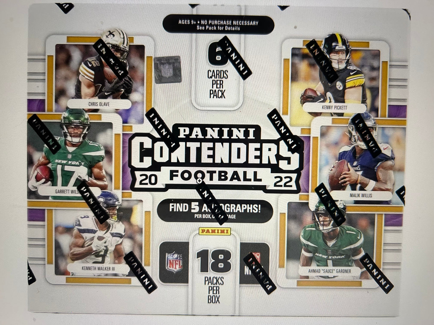 2022 Panini Contenders Football Hobby Box