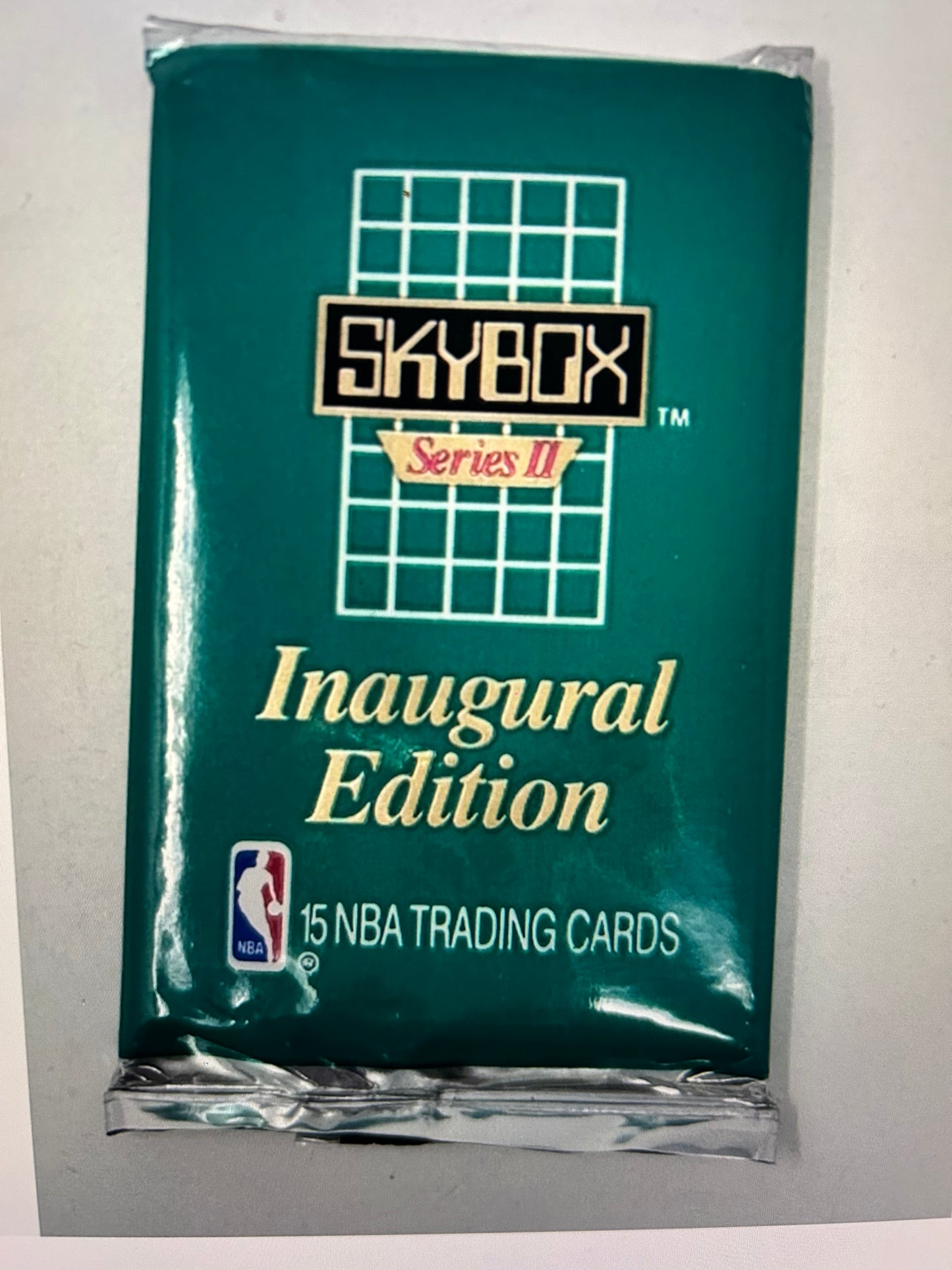 1990-91 Skybox Series 2 Basketball Cards, 1 Sealed PACK From Wax Box, 15 Cards
