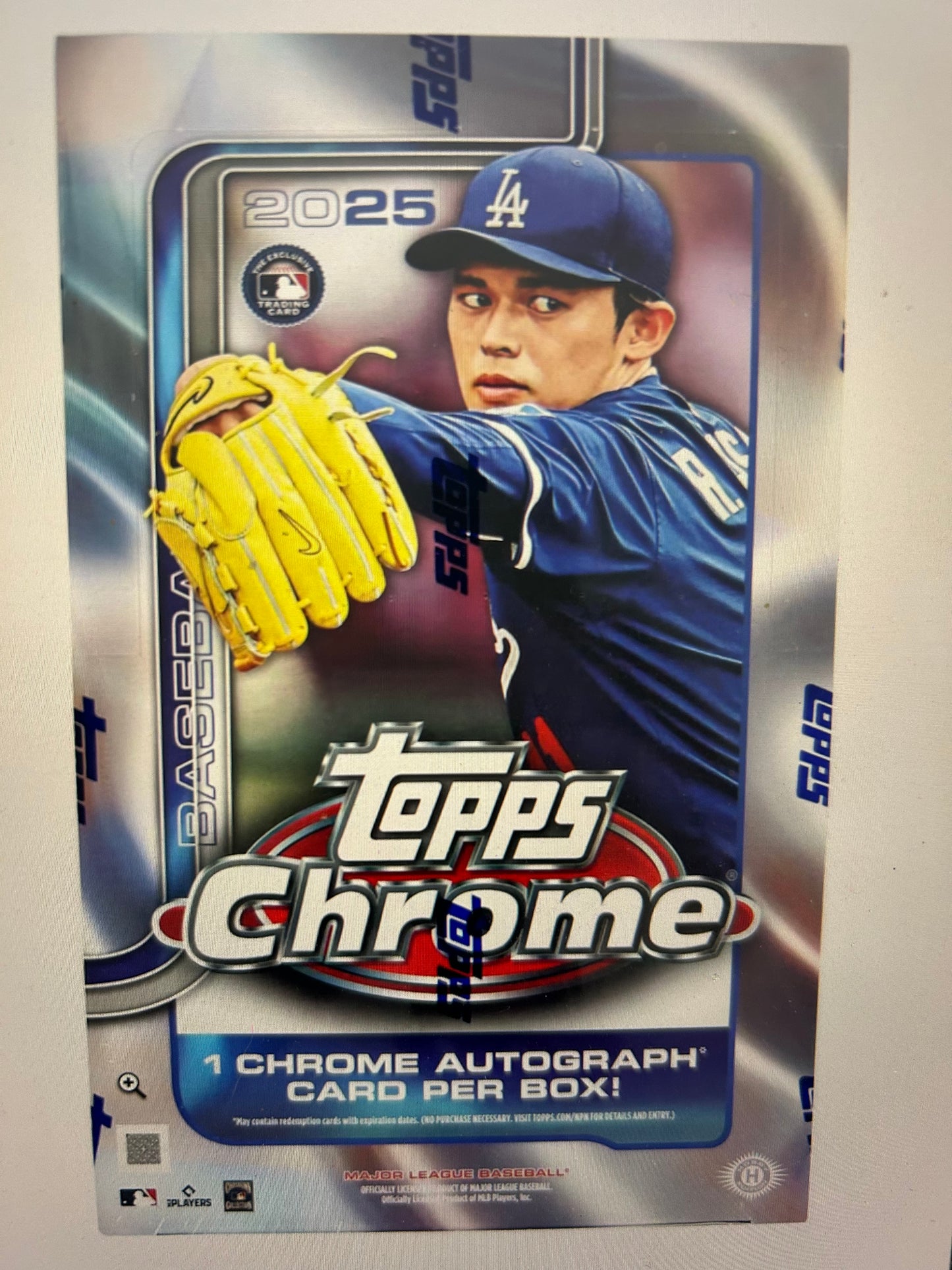 2025 Topps Chrome Baseball Hobby Box