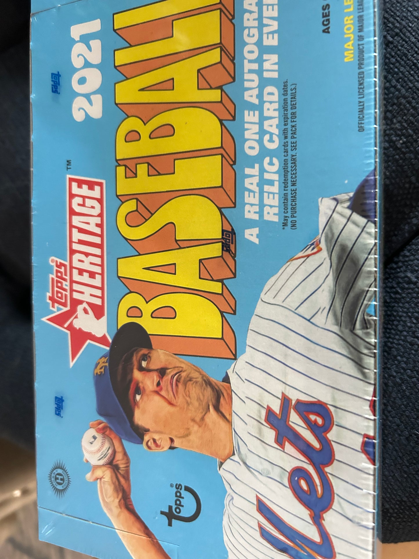 2021 Topps Heritage Baseball Hobby Box