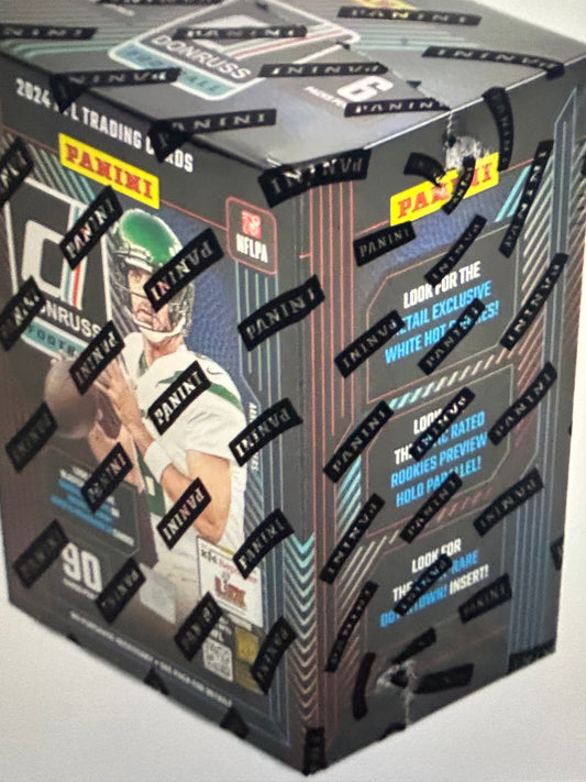 2024 Panini Donruss Football 6-Pack Blaster Box (White Hot Rookies!)