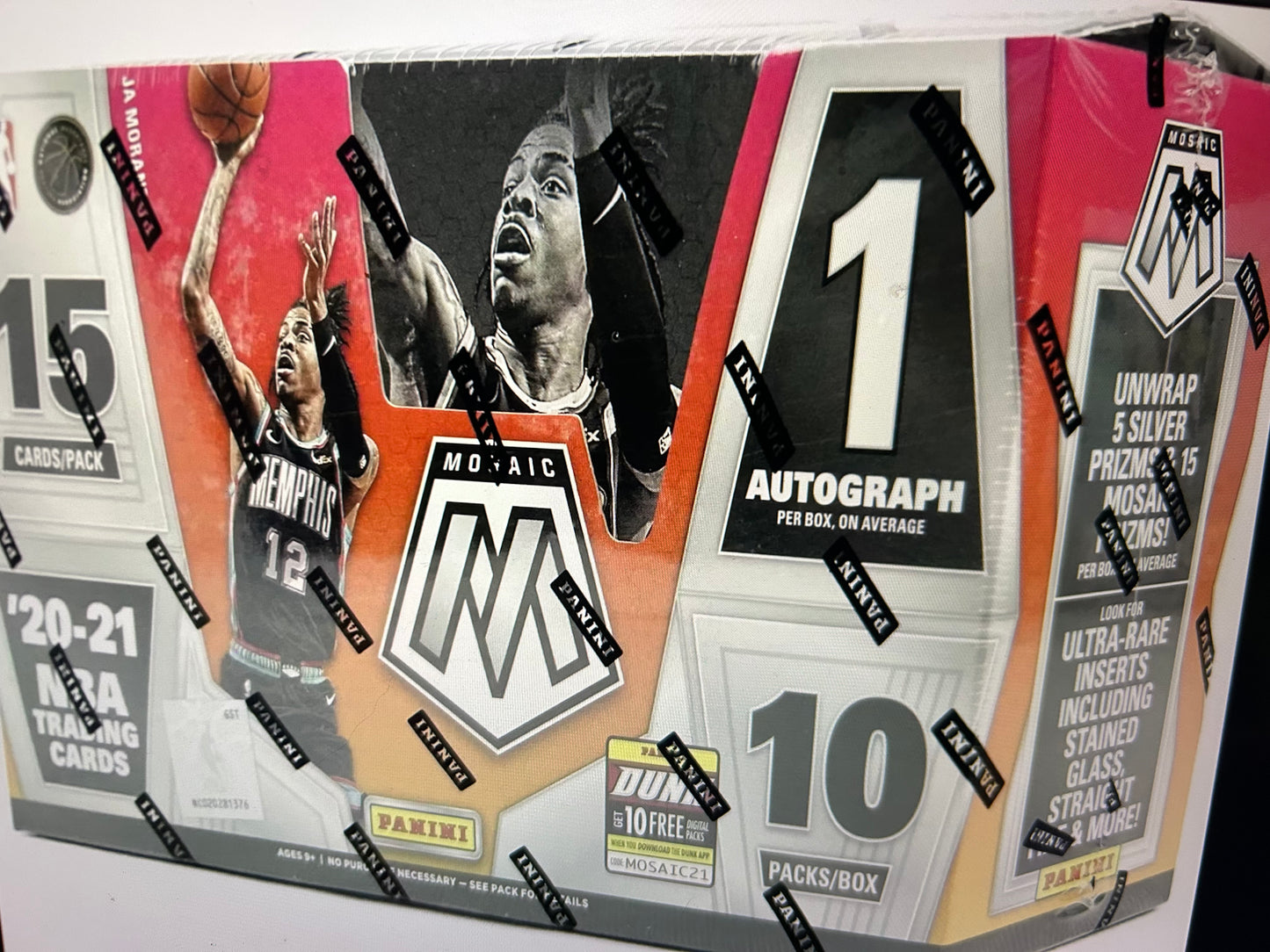 2020/21 Panini Mosaic Basketball Hobby Box