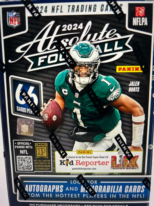 2024 Panini Absolute Football 6-Pack Blaster Box