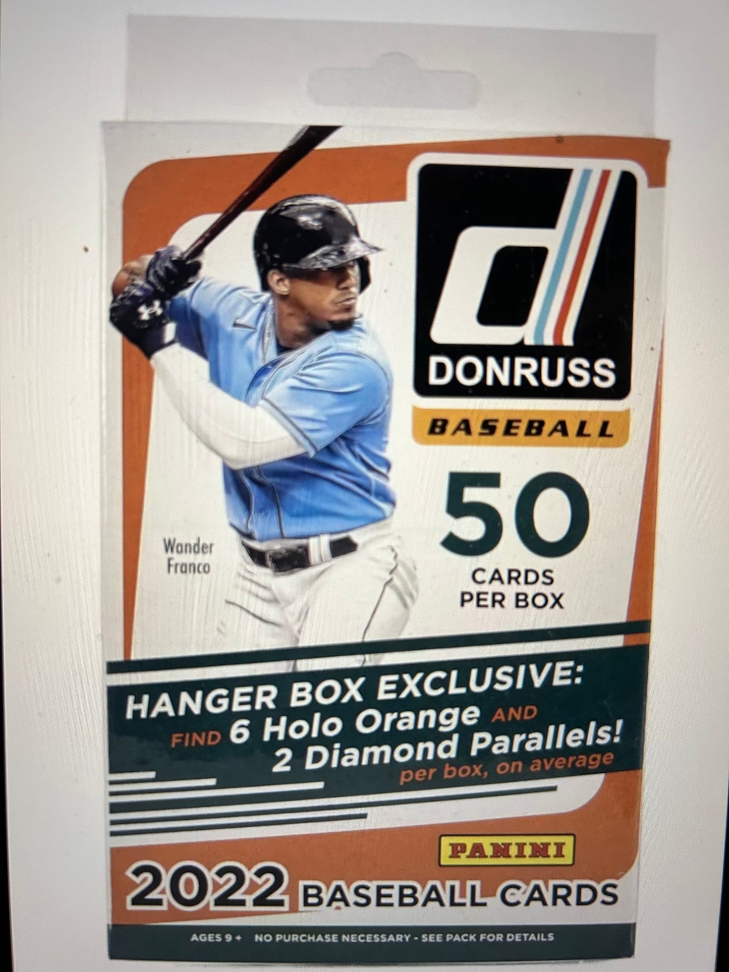 2022 Panini Donruss Baseball Hanger Box (Orange and Diamond Parallels!)