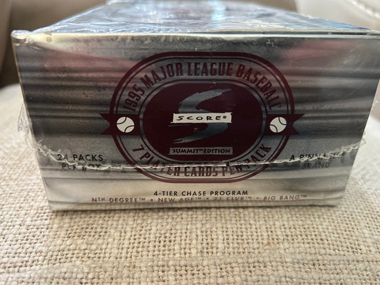 1995 Score Summit Baseball Box Vintage Rare Factory Sealed Ninth Degree Griffey, RC Nomo, Benitez, Grudz, Higginson. Loaded with Hall Of Famers