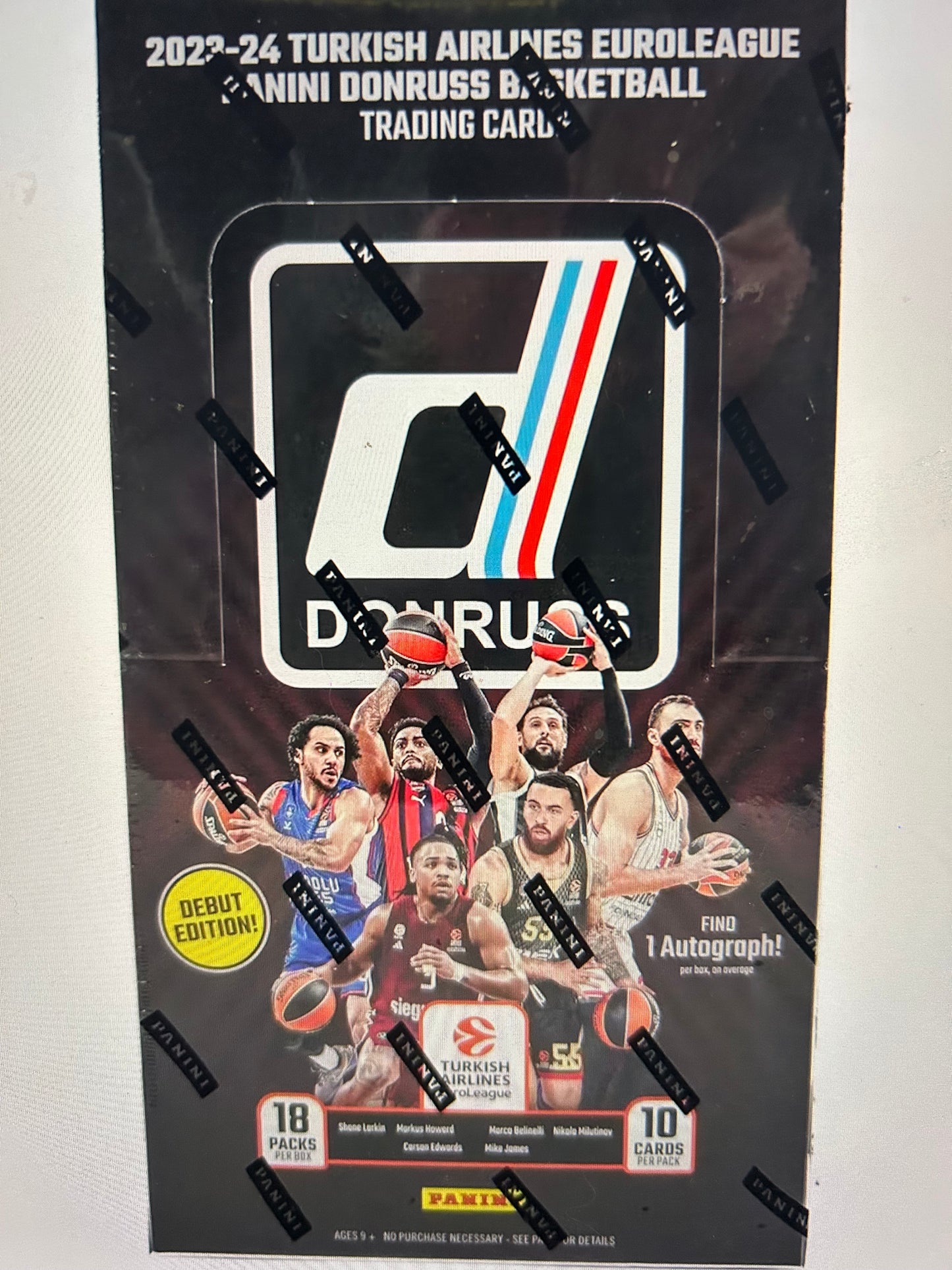 2023/24 Panini Donruss Turkish Airlines EuroLeague Basketball Hobby Box