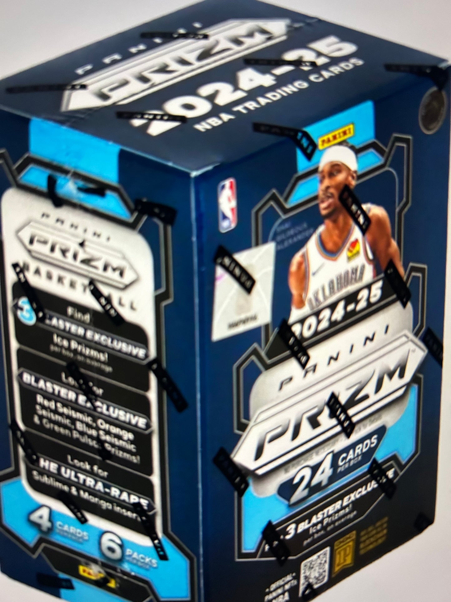 2024/25 Panini Prizm Basketball 6-Pack Hobby Blaster Box Green Wave