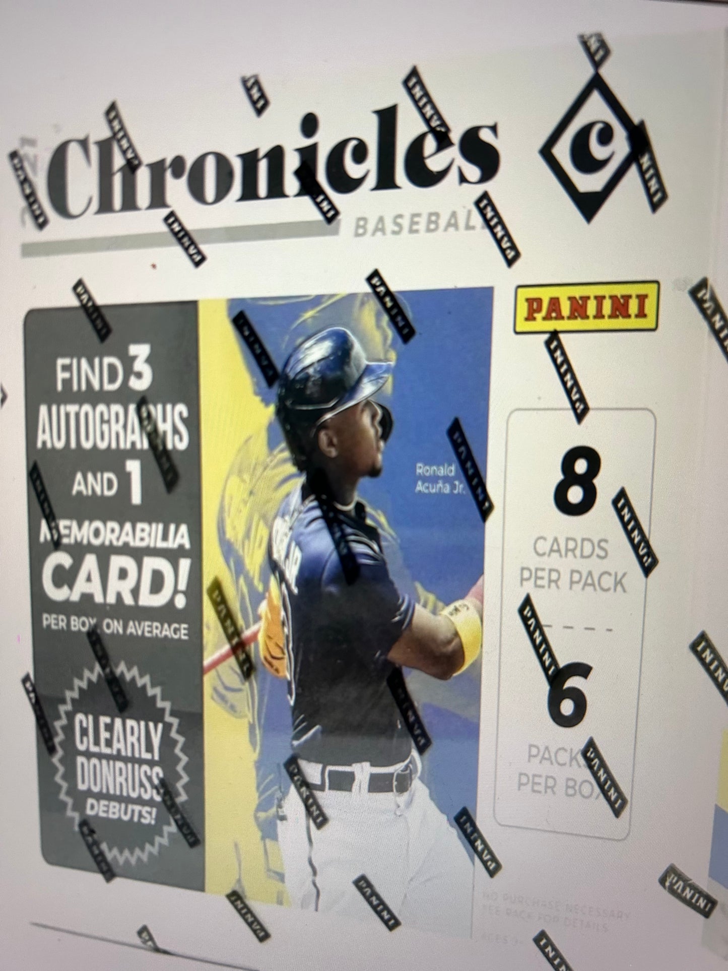 2021 Panini Chronicles Baseball Hobby Box