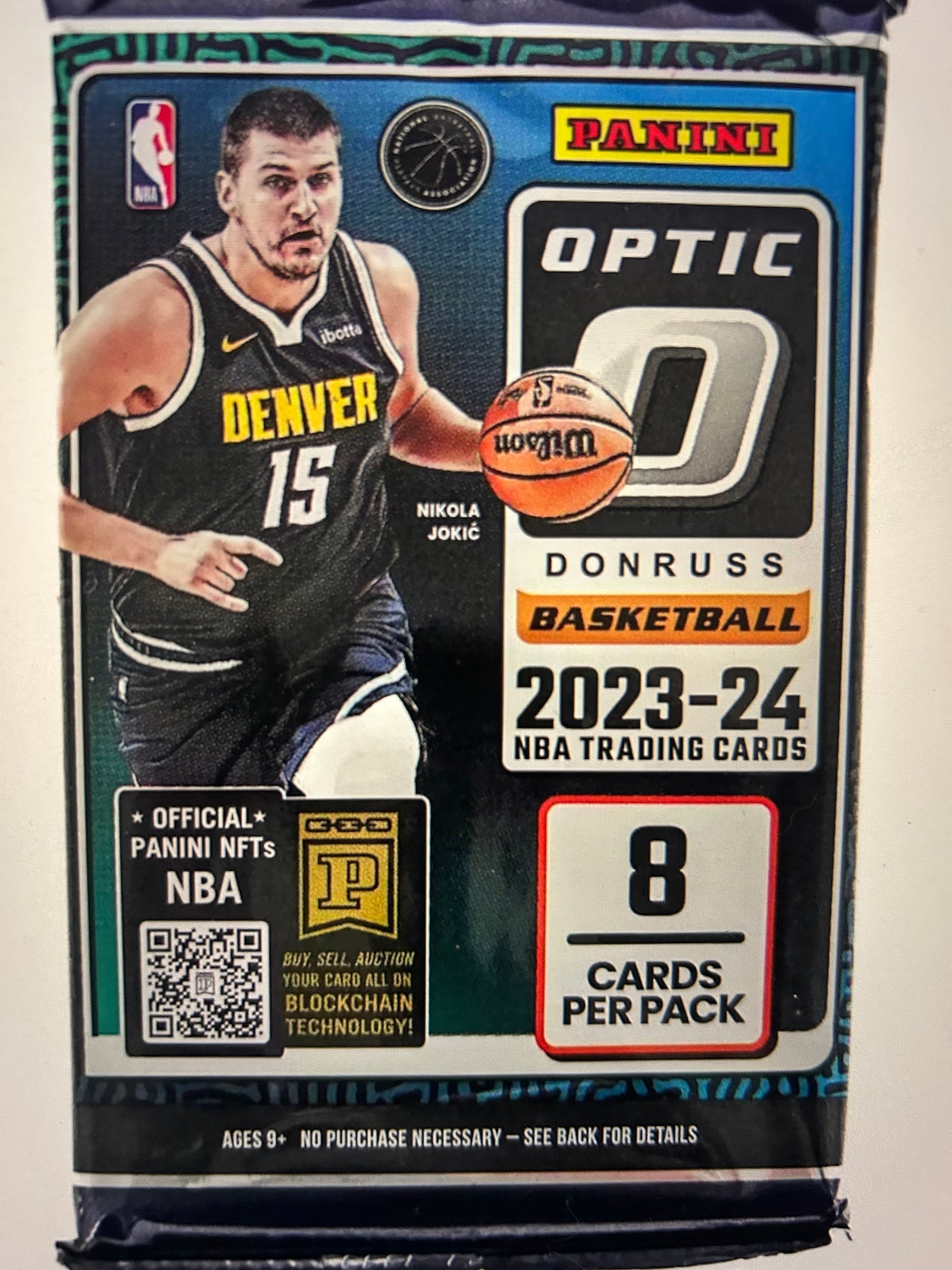 2023/24 Panini Donruss Optic Basketball Mega Pack (Purple Shock) (1 Pack Lot)