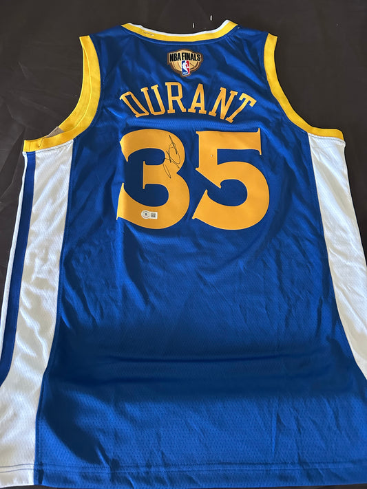 Kevin Durant Nike Authentic Autograph Finals Jersey 2017 Very Rare Hard to Find