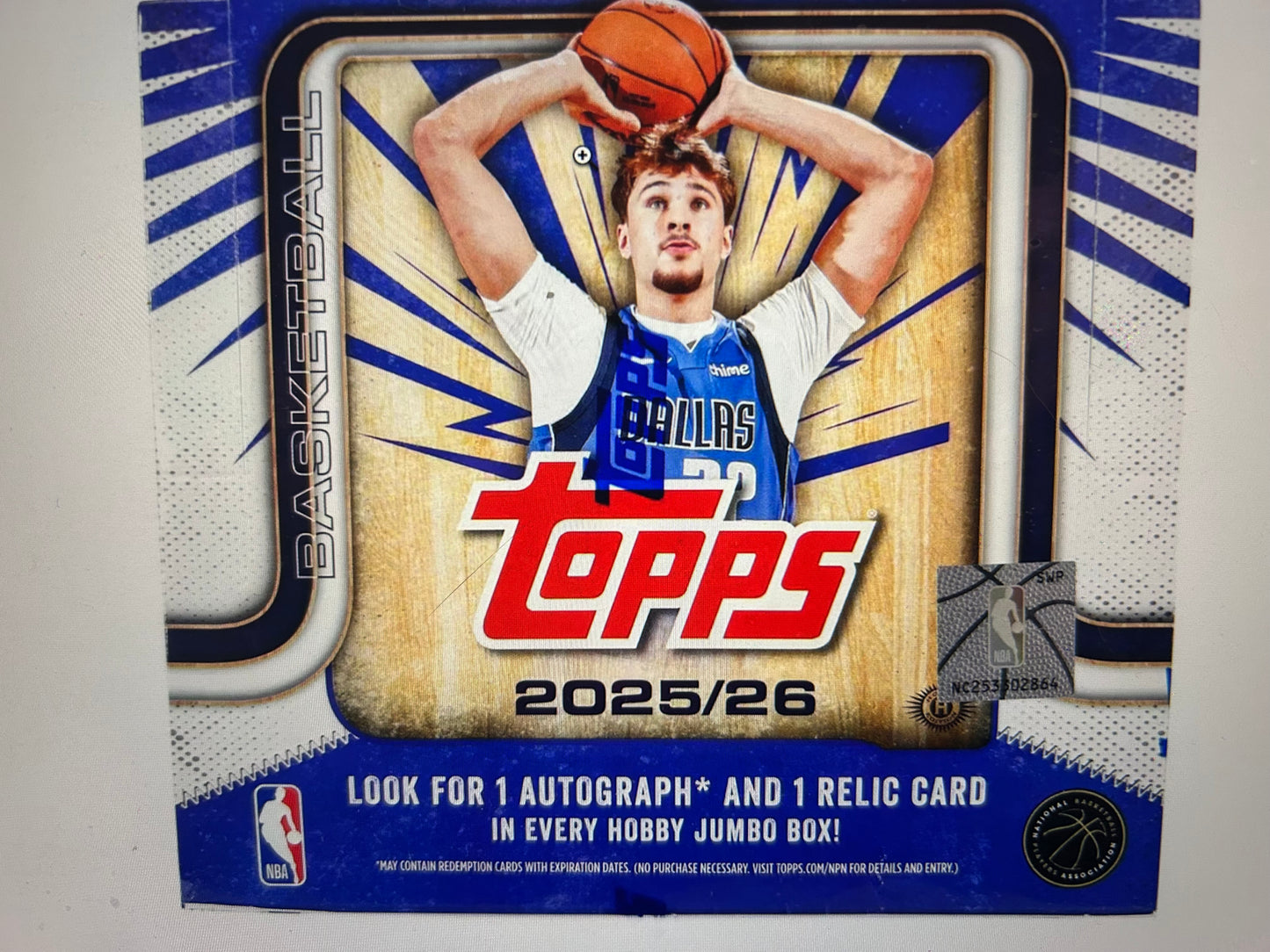2025/26 Topps Basketball Hobby Jumbo Box