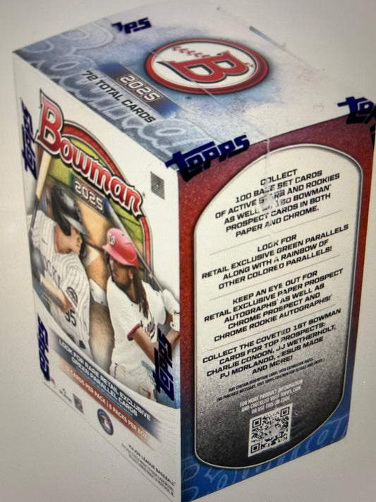 2025 Bowman Baseball 6-Pack Blaster Box