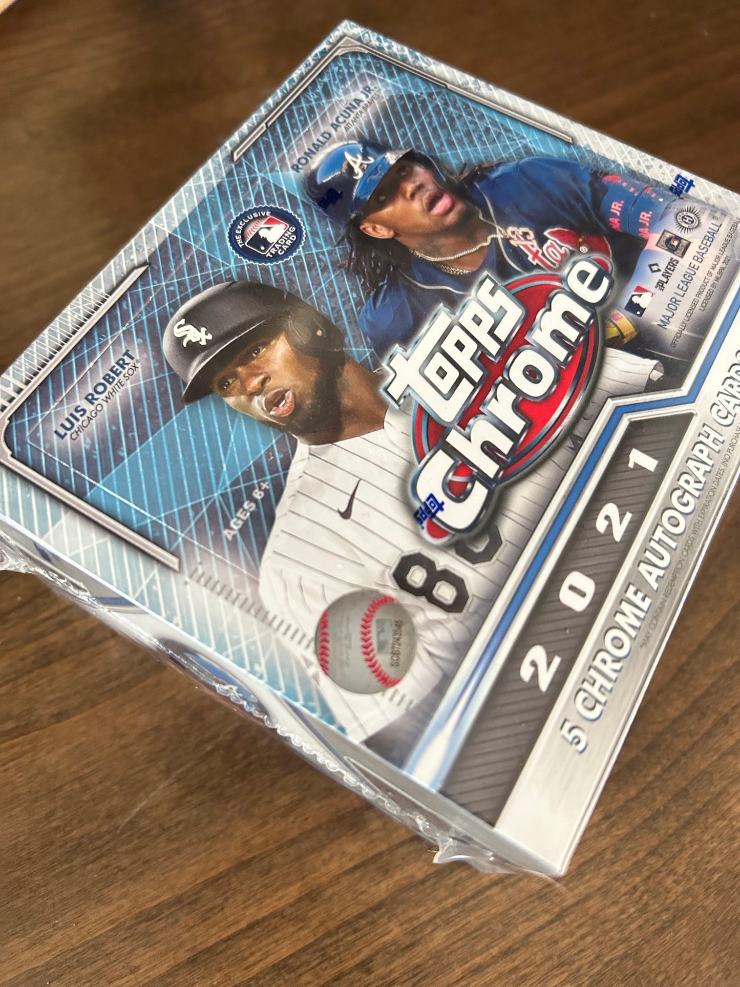 2021 Topps Chrome Baseball Hobby Jumbo Box