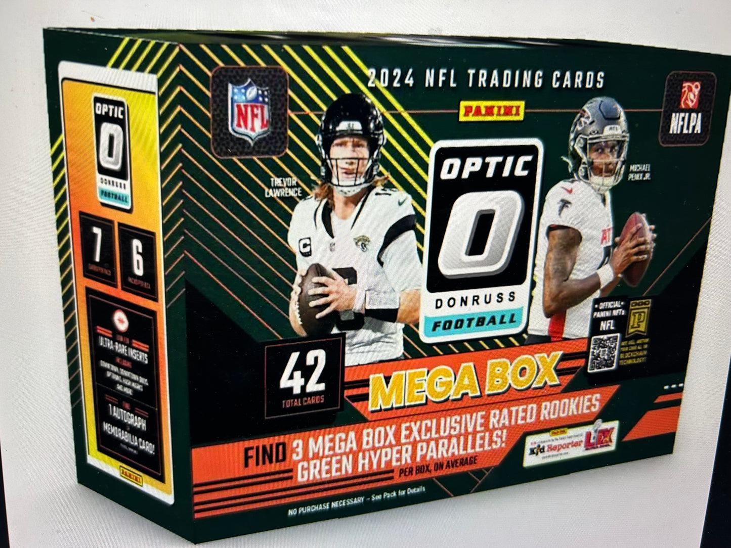 2024 Panini Donruss Optic Football Mega Box (Blue Hyper Parallels!)