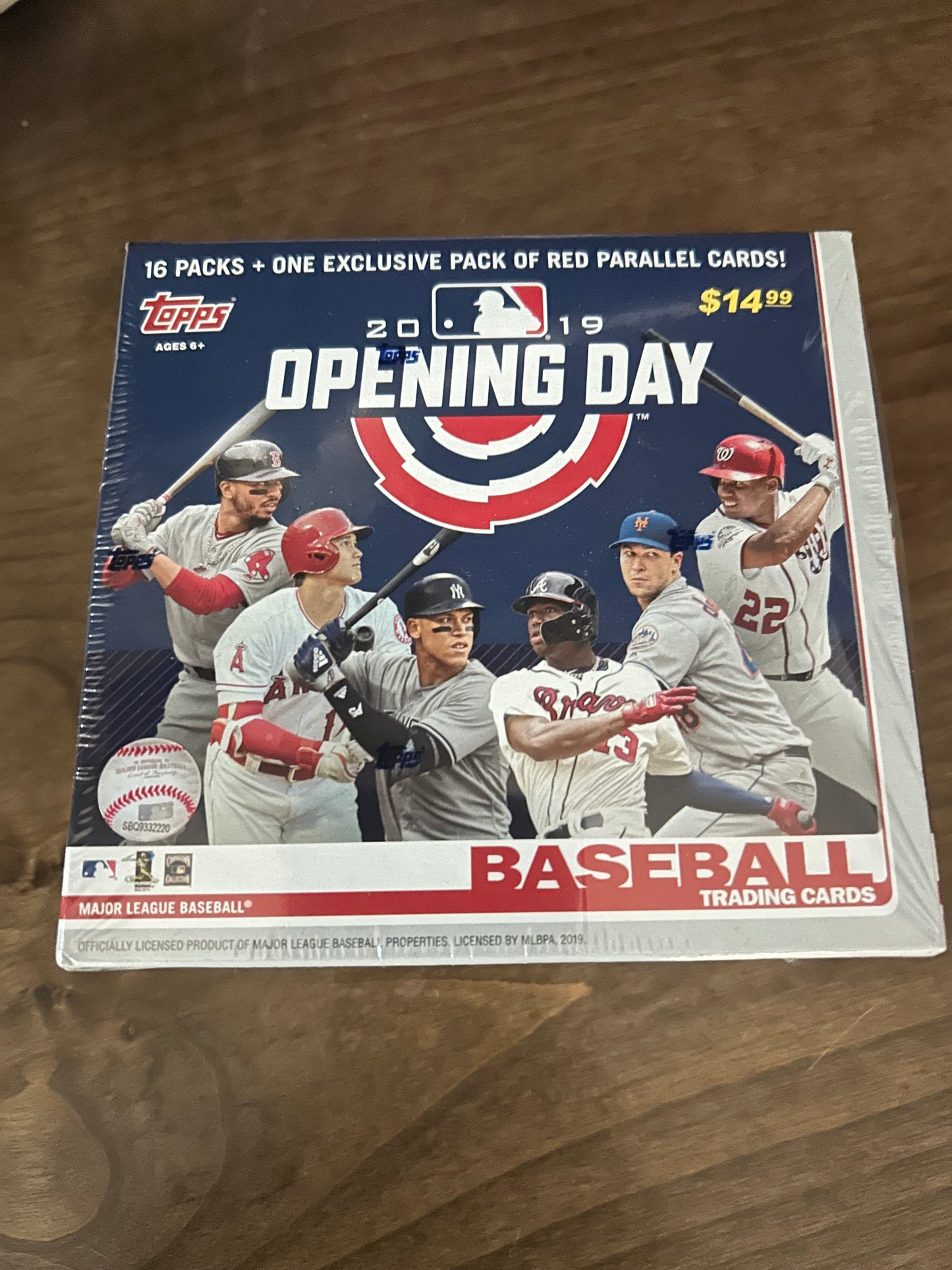2019 Topps baseball opening day mega box