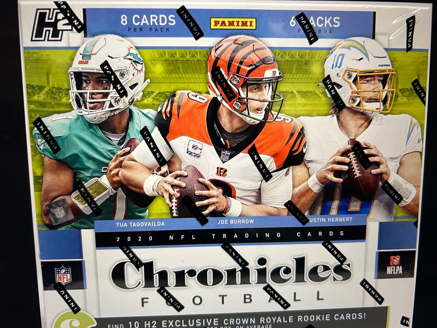 2020 Panini Chronicles Football H2 Hobby Hybrid Box