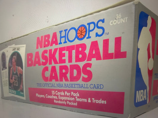 1989/90 Hoops Series 2 Basketball Wax Box