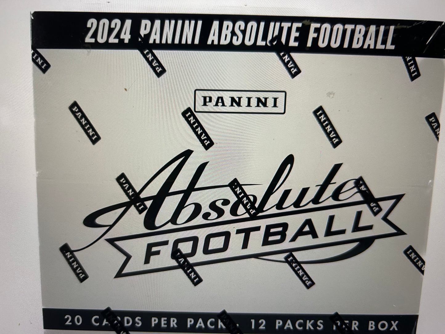 2024 Panini Absolute Football Jumbo Value 12-Pack Box