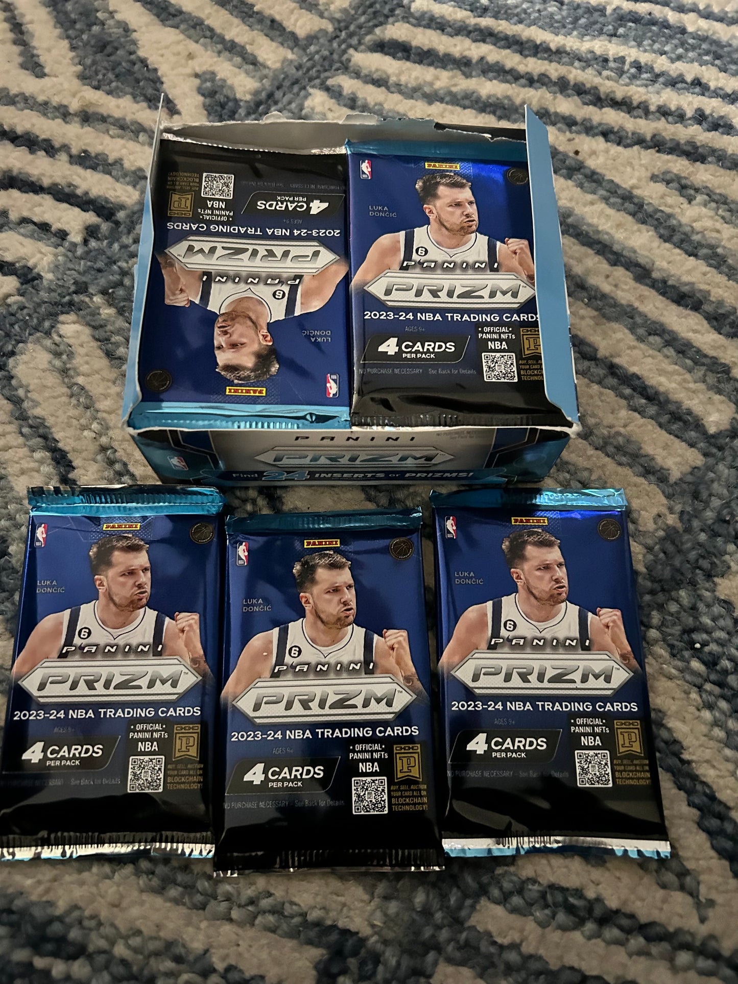 2023/24 Panini Prizm Basketball Retail Packs For Sale. This Is A ( 3 Pack Lot).