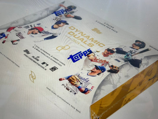 2025 Topps Dynamic Duals Baseball Hobby Box
