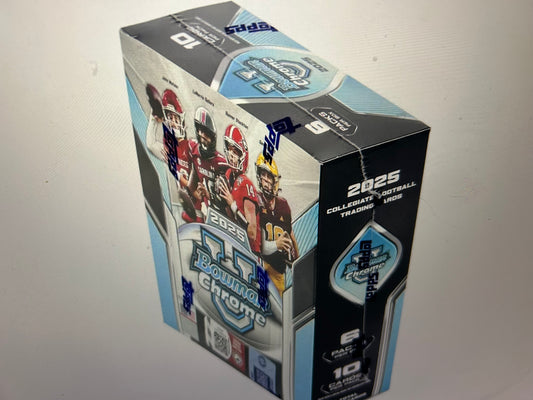 2025 Bowman University Chrome Football Mega Box