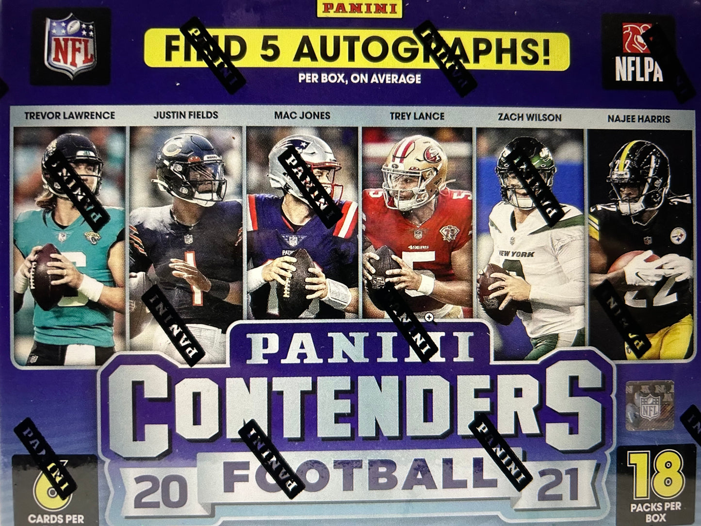 2021 Panini Contenders Football Hobby Box