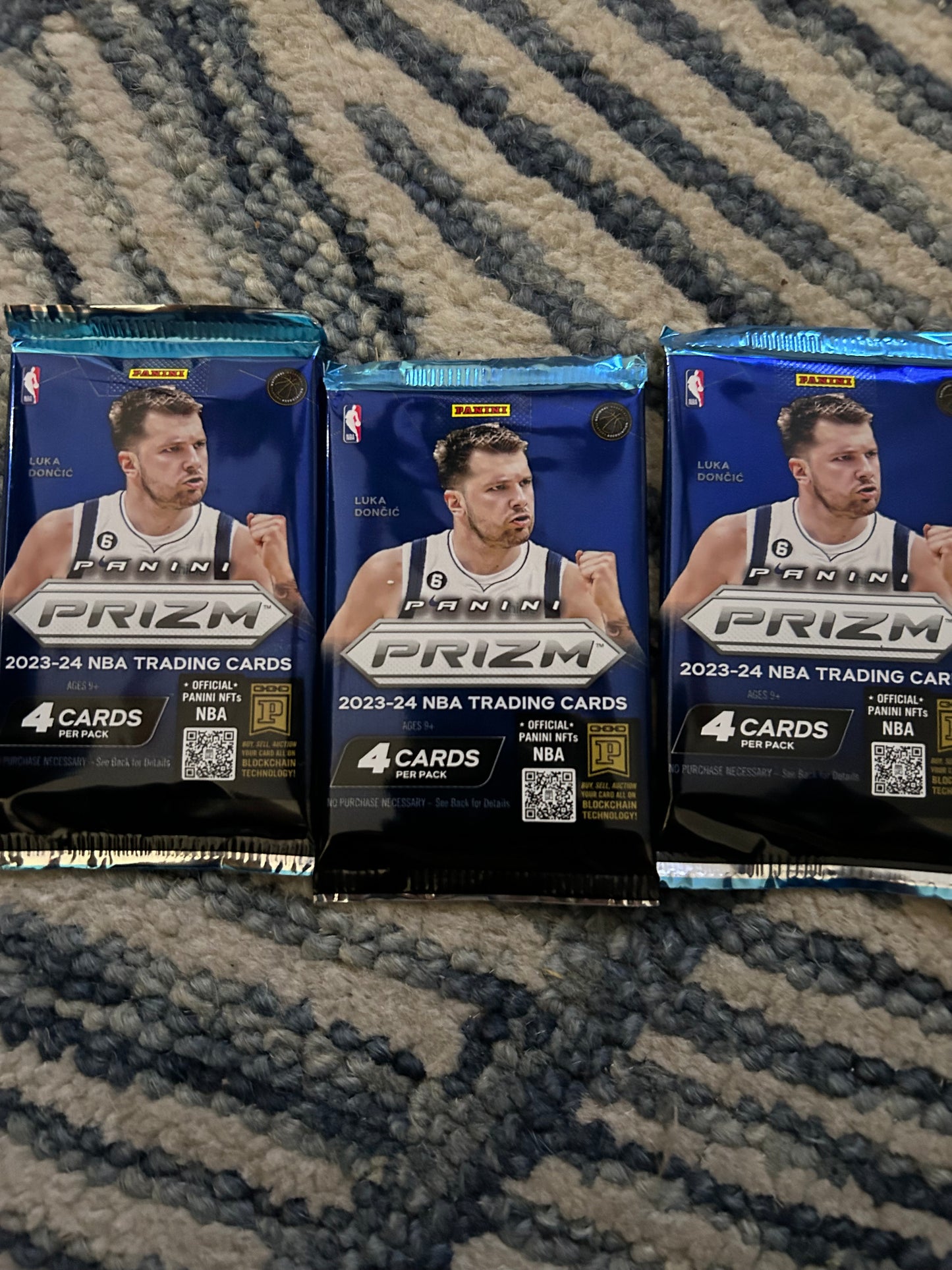 2023/24 Panini Prizm Basketball Retail Packs For Sale. This Is A ( 3 Pack Lot).