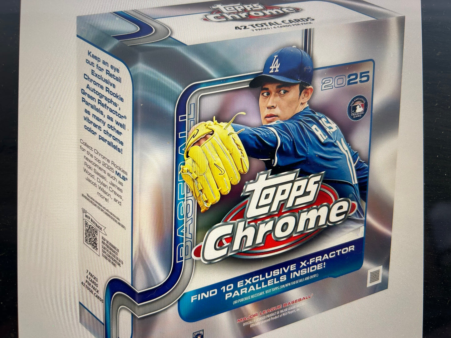 2025 Topps Chrome Baseball Mega Box