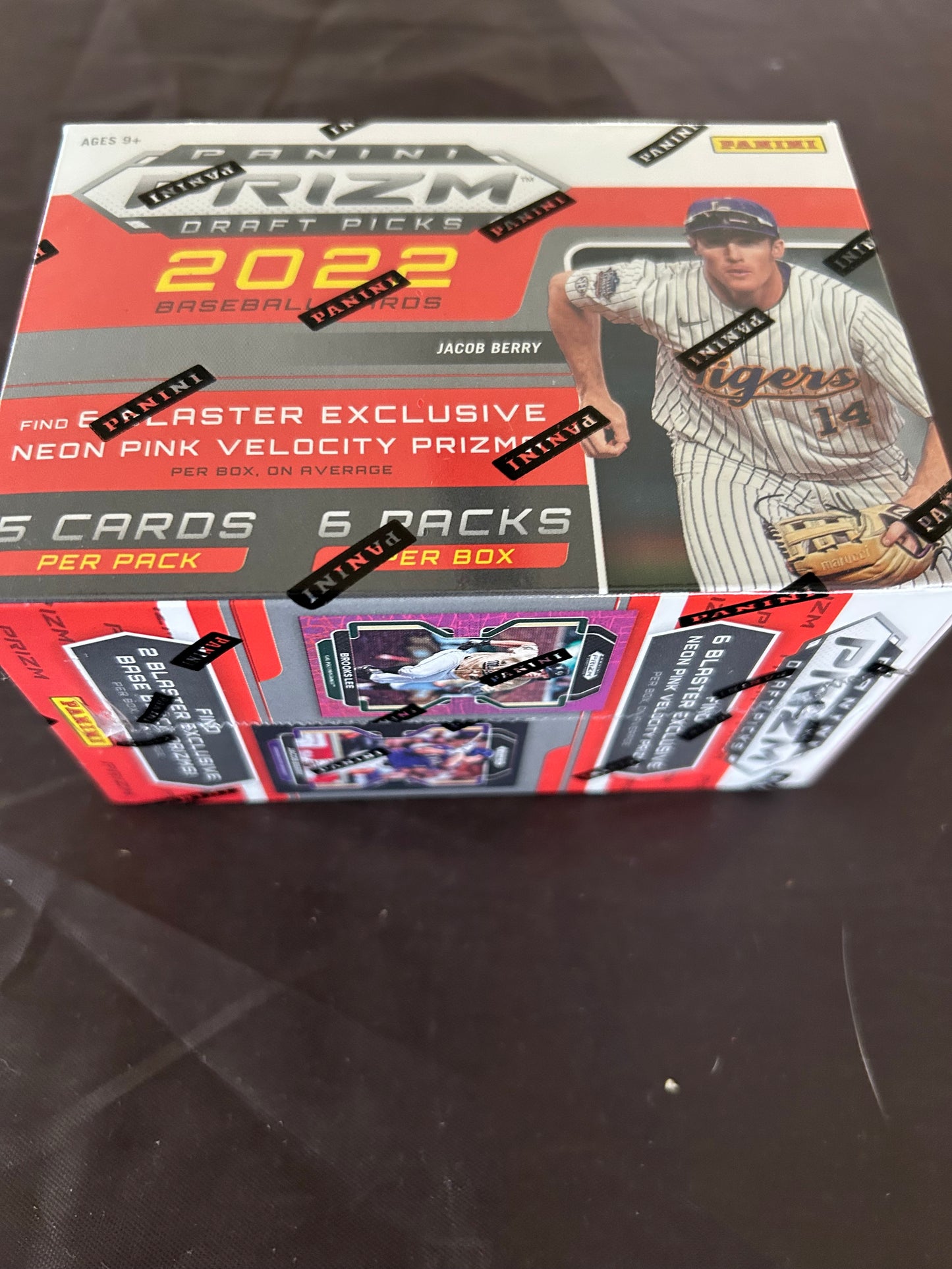 2022 Panini Prizm Draft Picks Baseball 6-Pack Blaster Box