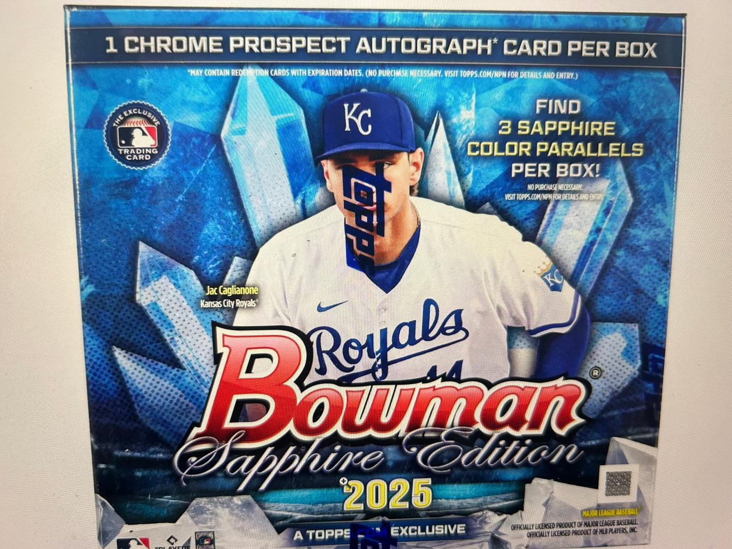 2025 Bowman Sapphire Edition Baseball Box
