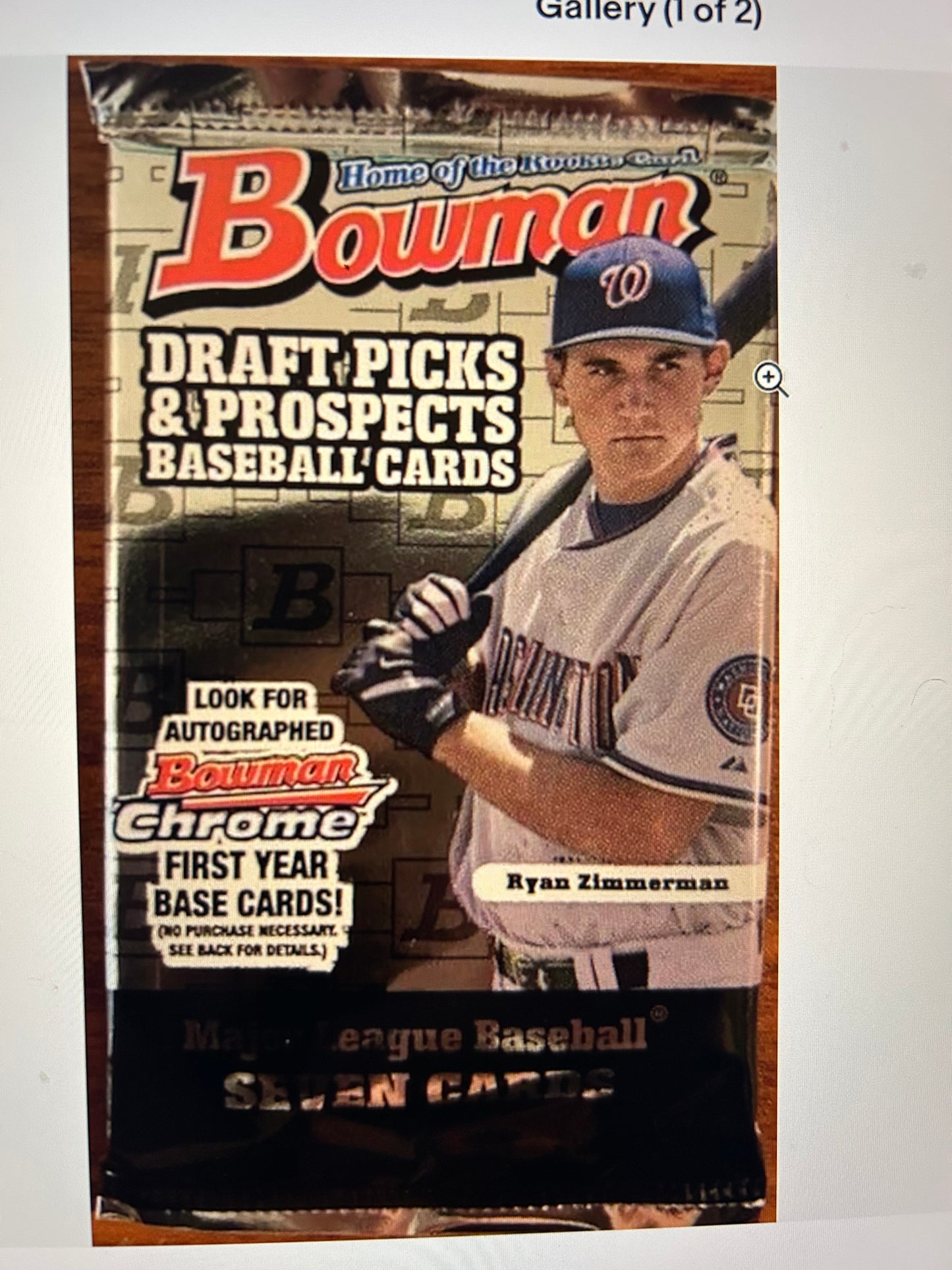 2005 Bowman Draft Picks And Prospects Baseball Hobby Pack ( 1 Pack Lot)