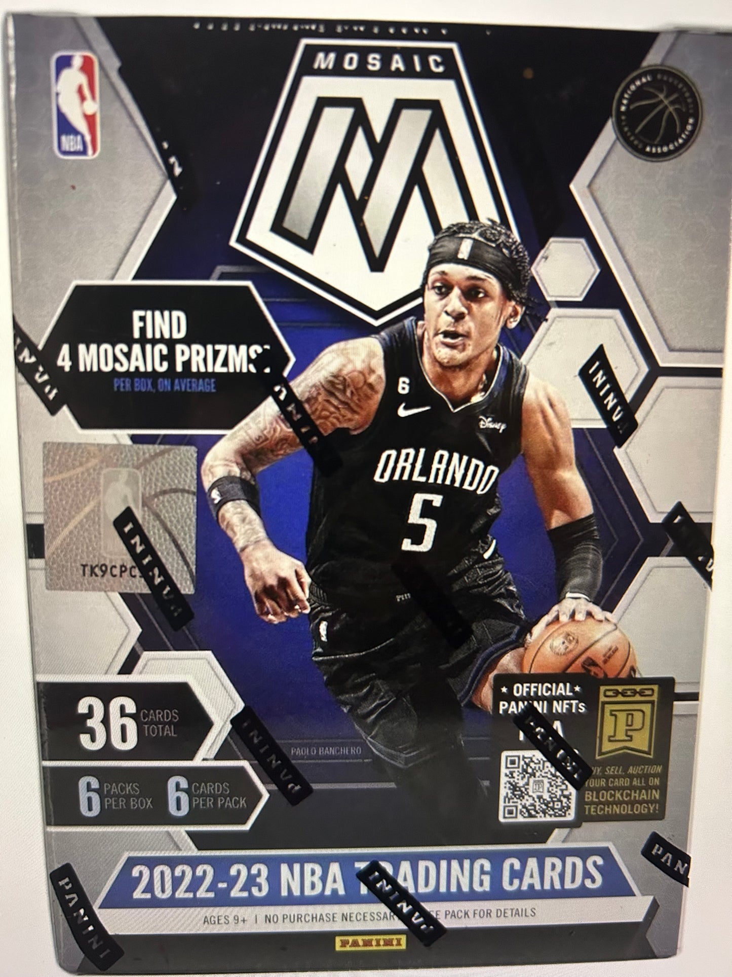 2022/23 Panini Mosaic Basketball Blaster 1 Pack Lot. ( 1 Pack Lot )