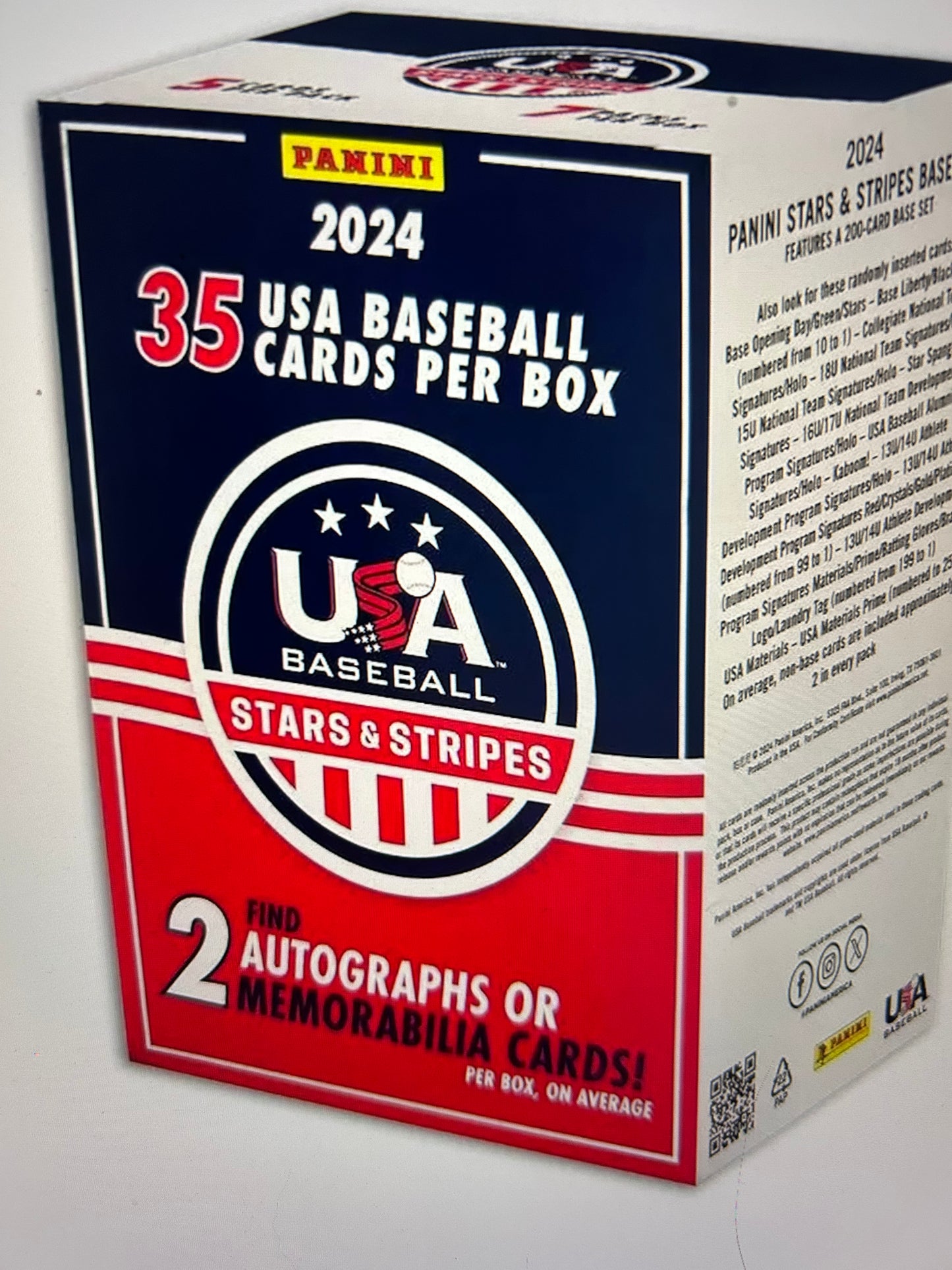 2024 Panini USA Stars & Stripes Baseball 7-Pack Blaster Box
