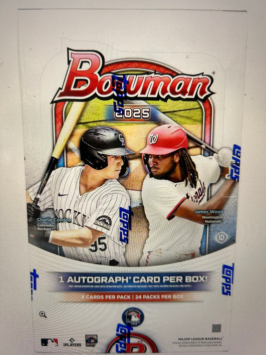 2025 Bowman Baseball Hobby Box
