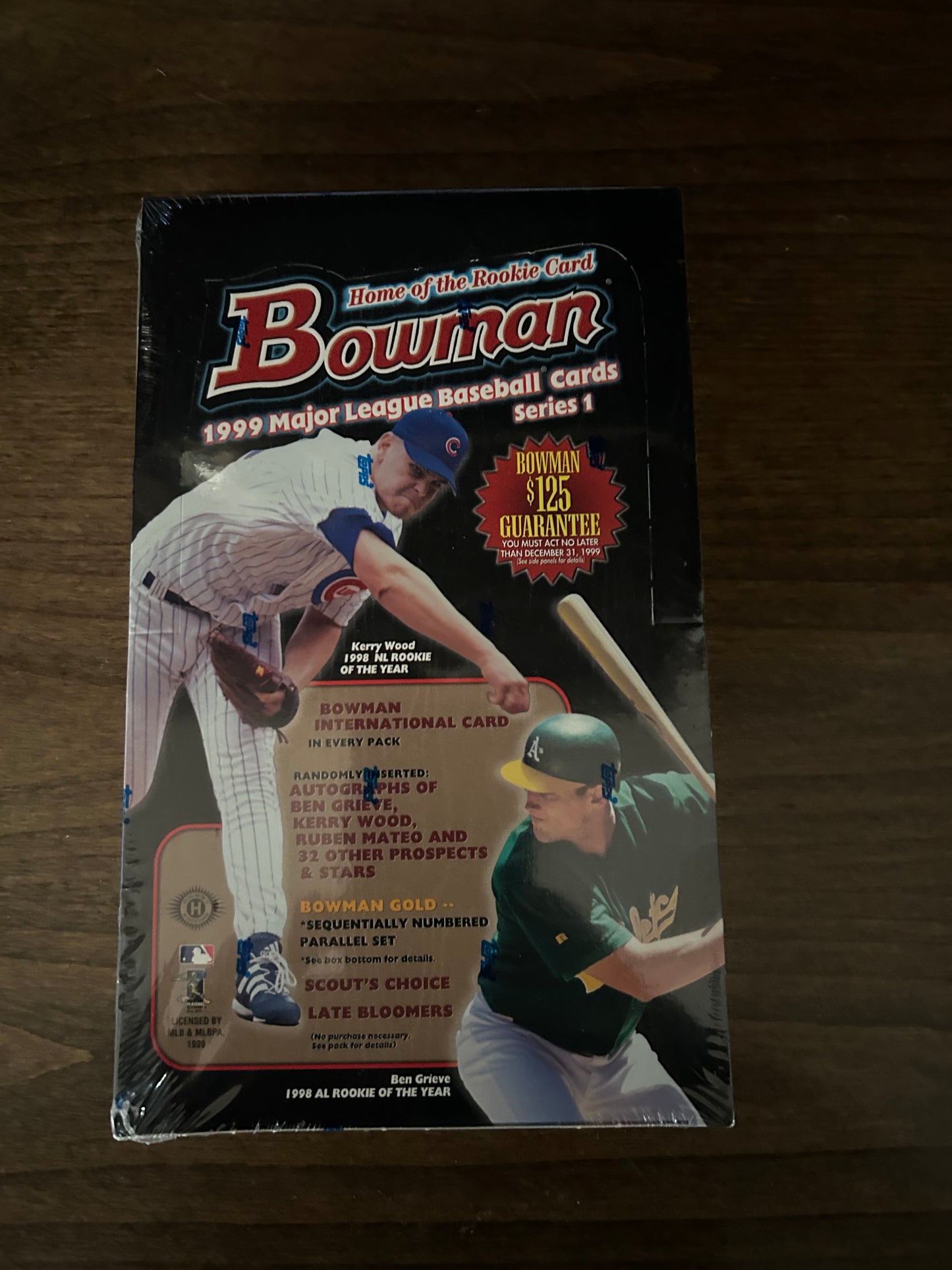 1999 Bowman Series 1 Baseball Hobby Box
