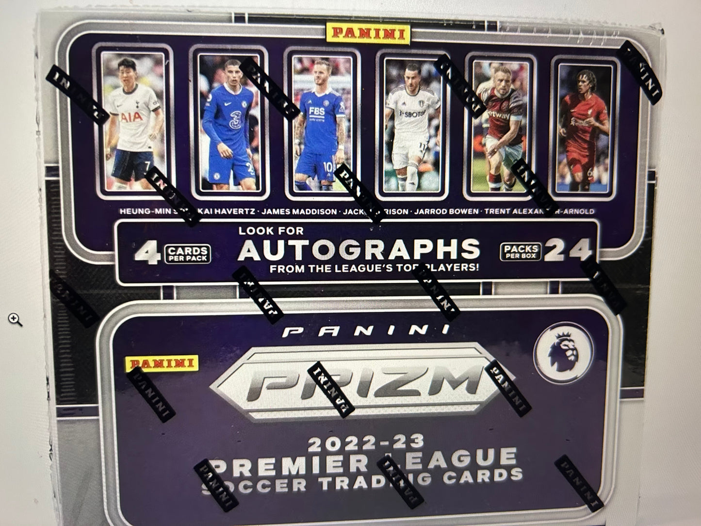 2022/23 Panini Prizm Premier League EPL Soccer Retail 24-Pack Box