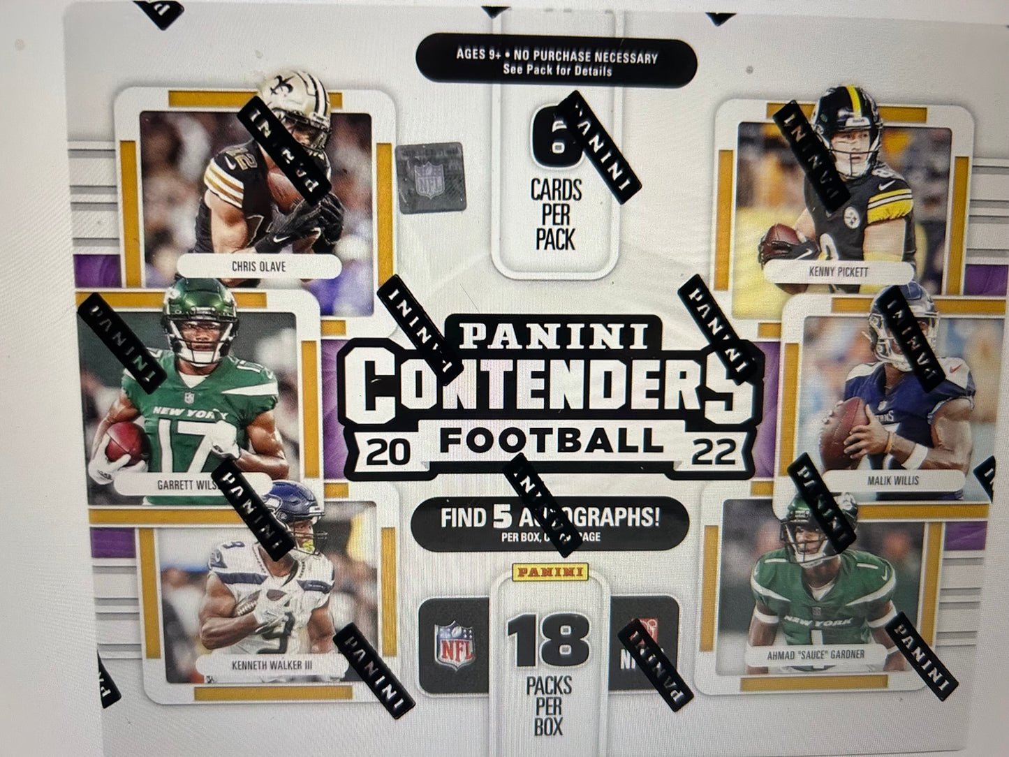 2022 Panini Contenders Football Hobby Box