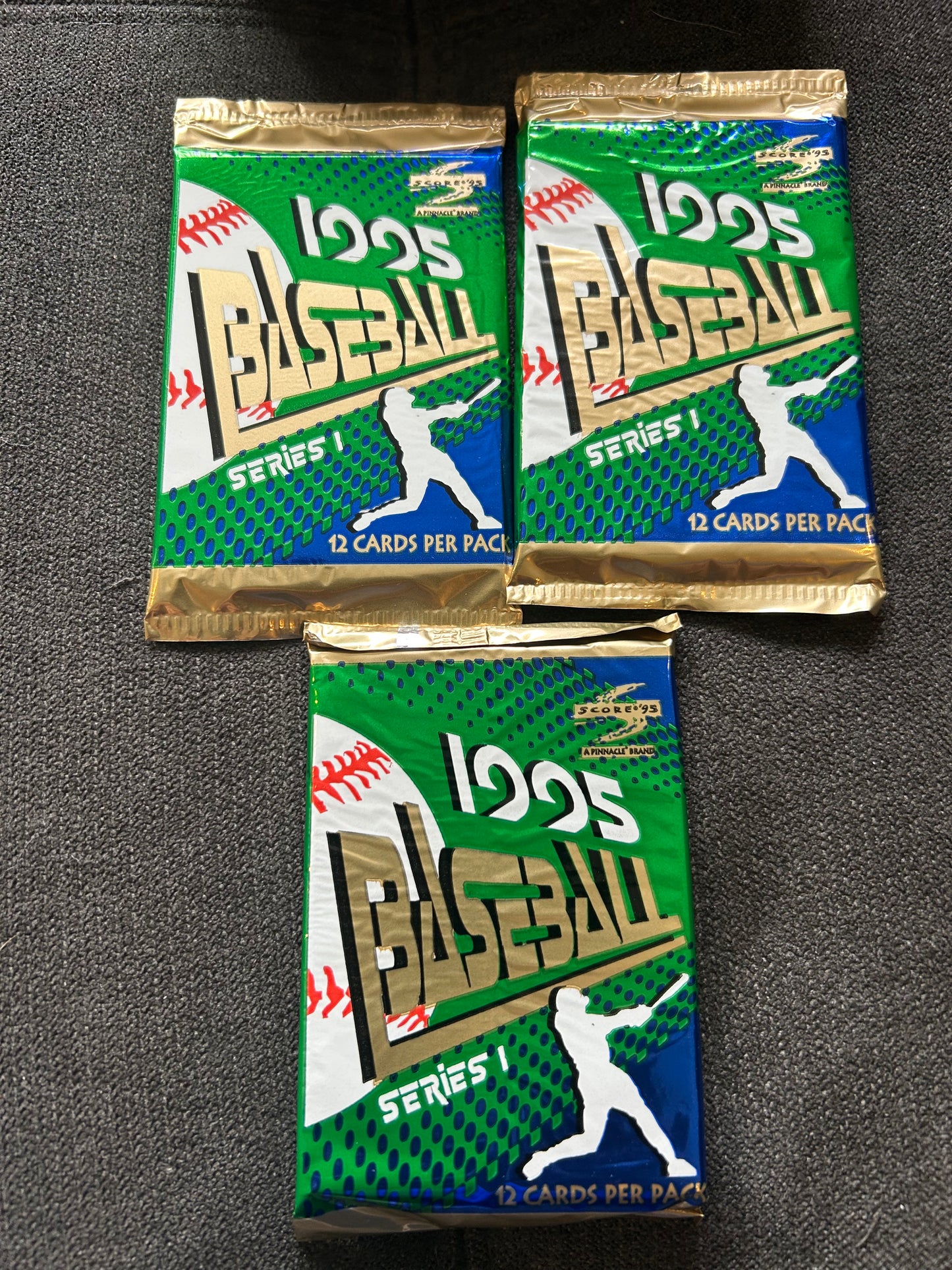 1995 Pinnacle Score Baseball Series 1 Packs. ( 3 Pack Lot). Armando Benitez RC