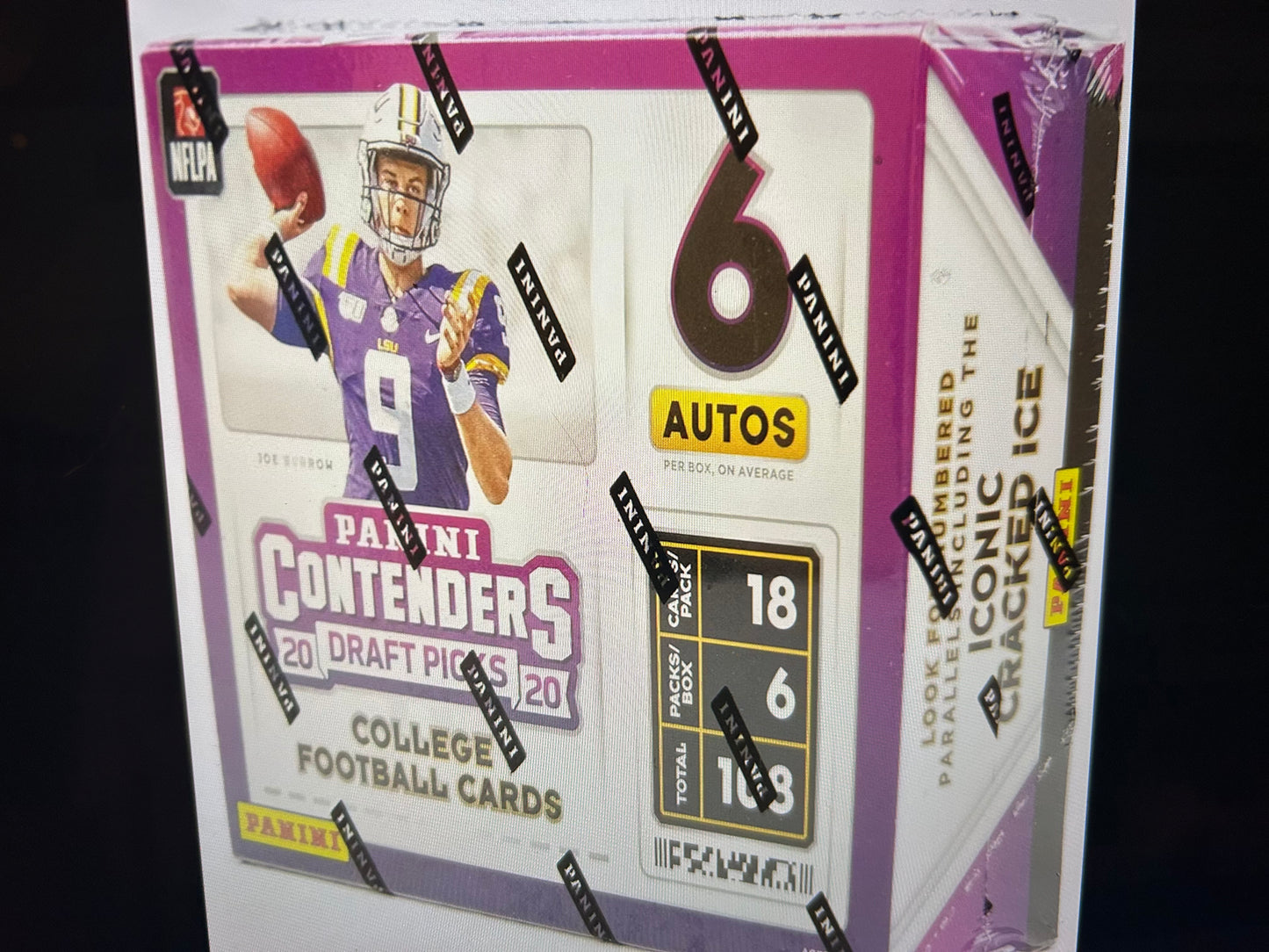 2020 Panini Contenders Draft Picks Football Hobby Box