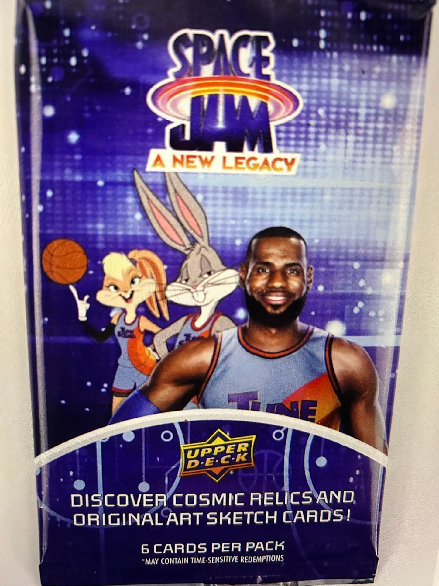 2021 Upper Deck Space Jam: A New Legacy Hobby Packs. ( 2 Pack Lot). Look For Rare LeBron Autos!!