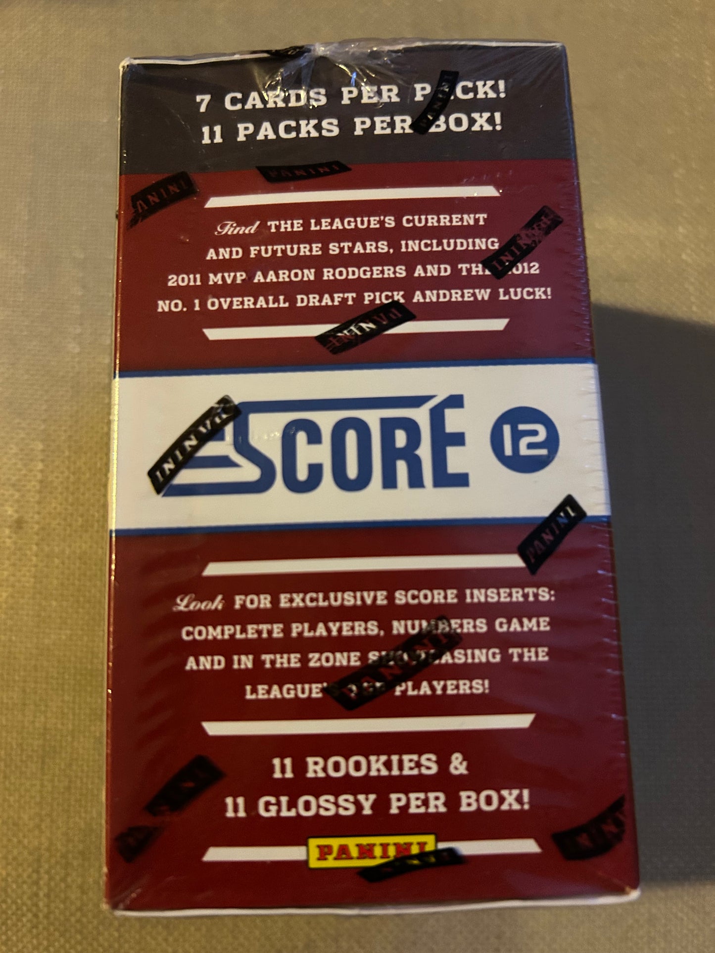 2012 Score Football Blaster Box. Cousins, Wilson RC
