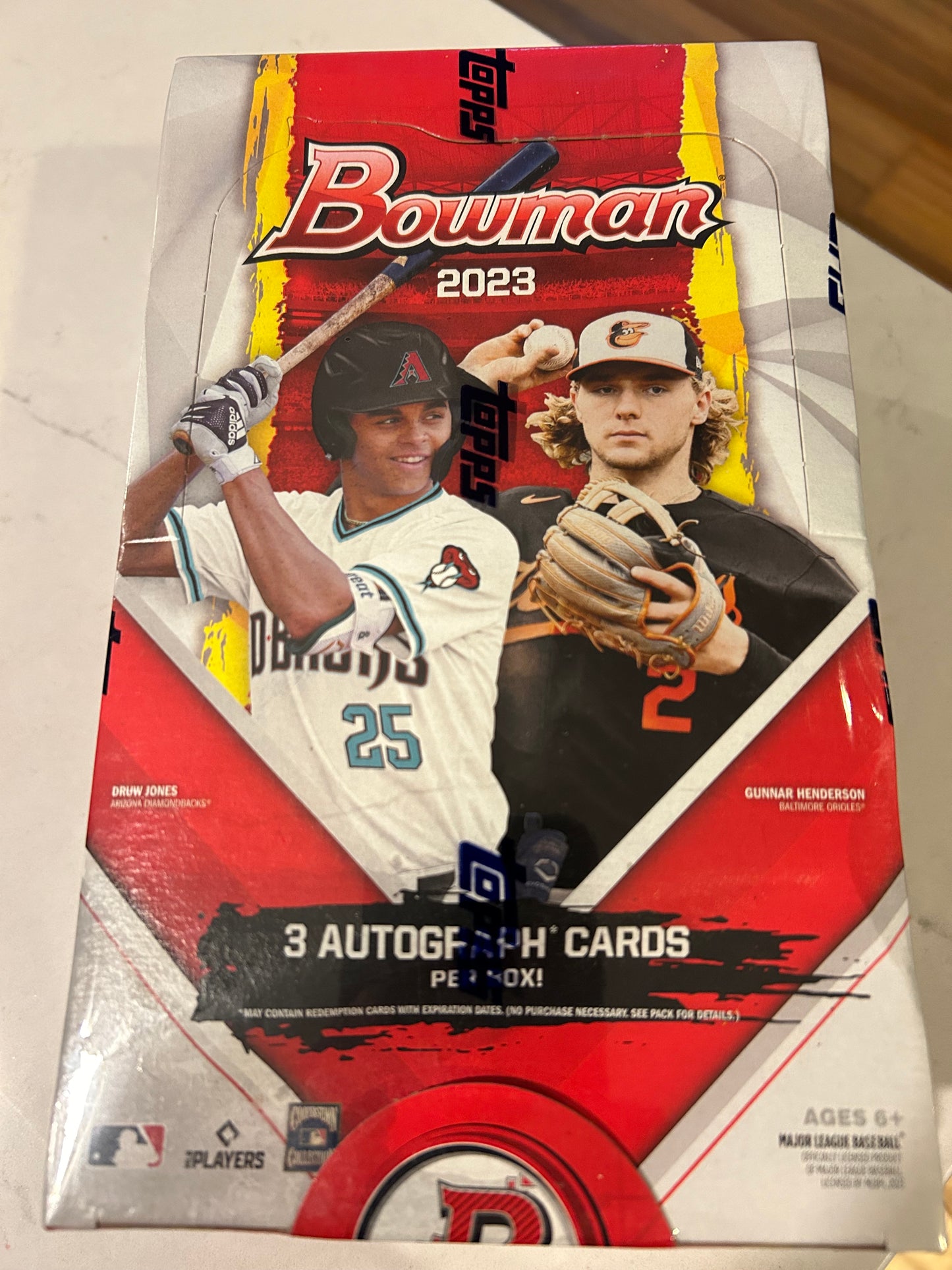 2023 Bowman Baseball Hobby Jumbo Box
