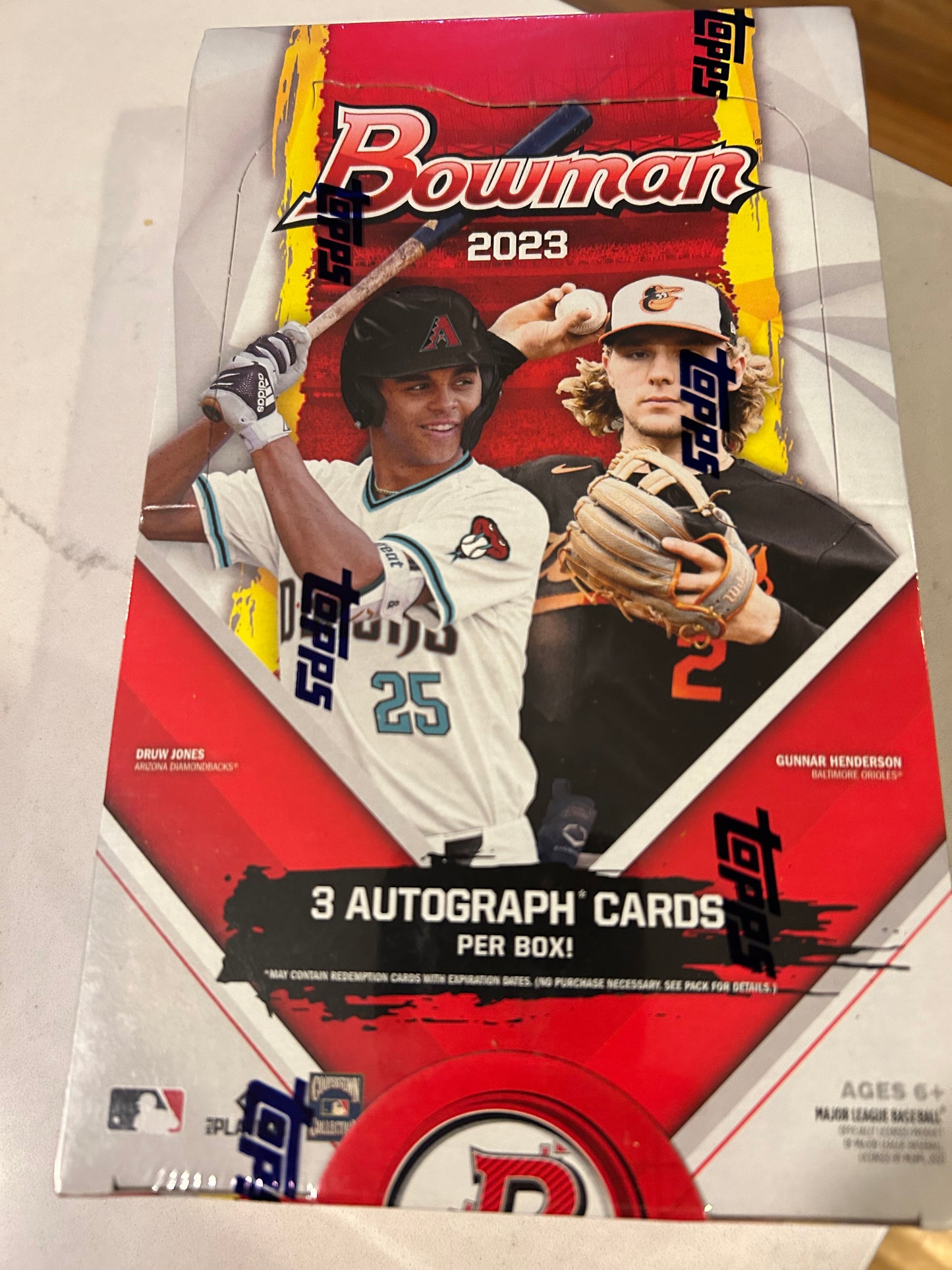 2023 Bowman Baseball Hobby Jumbo Box