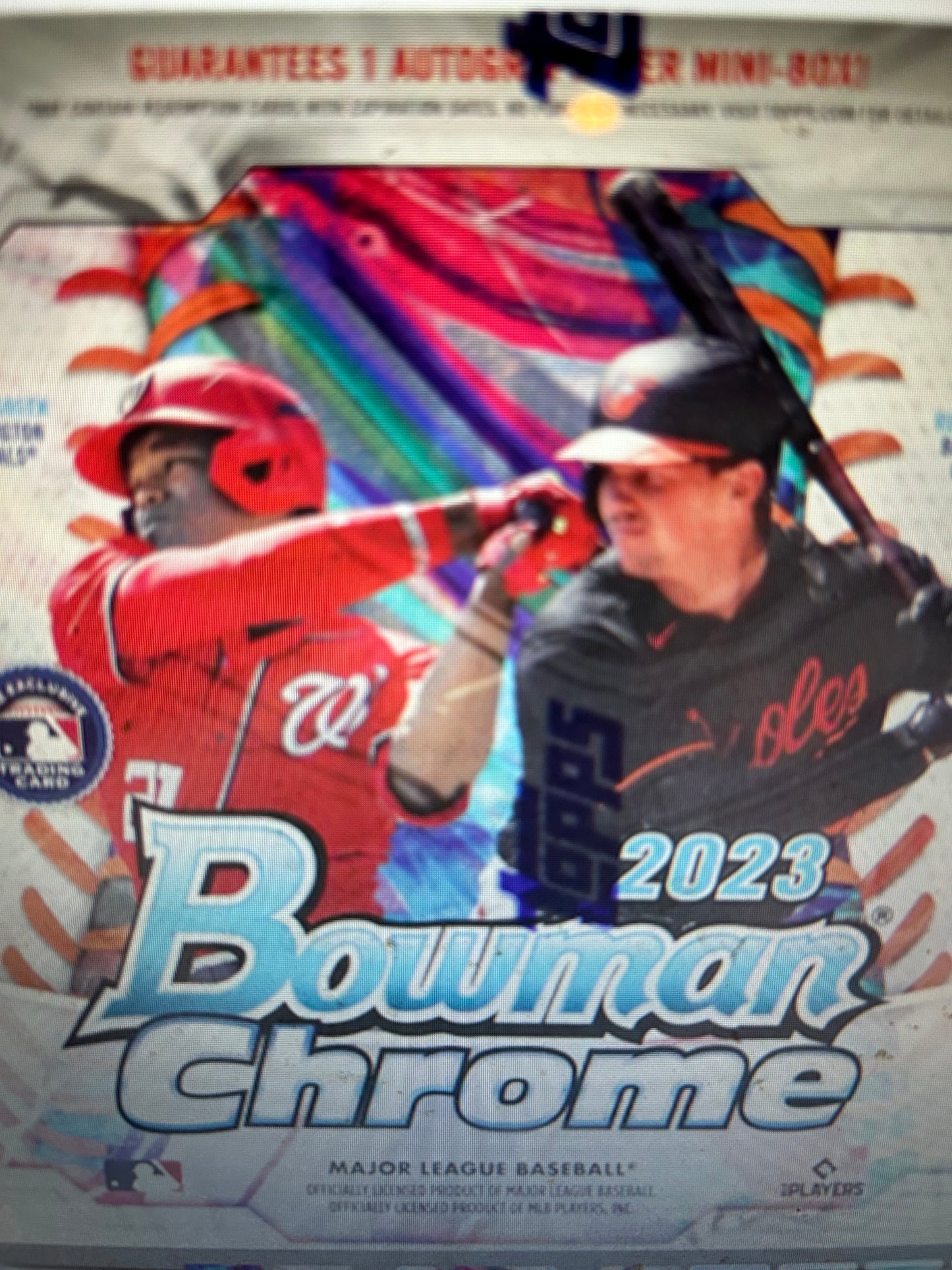 2023 Bowman Chrome Baseball Hobby Box