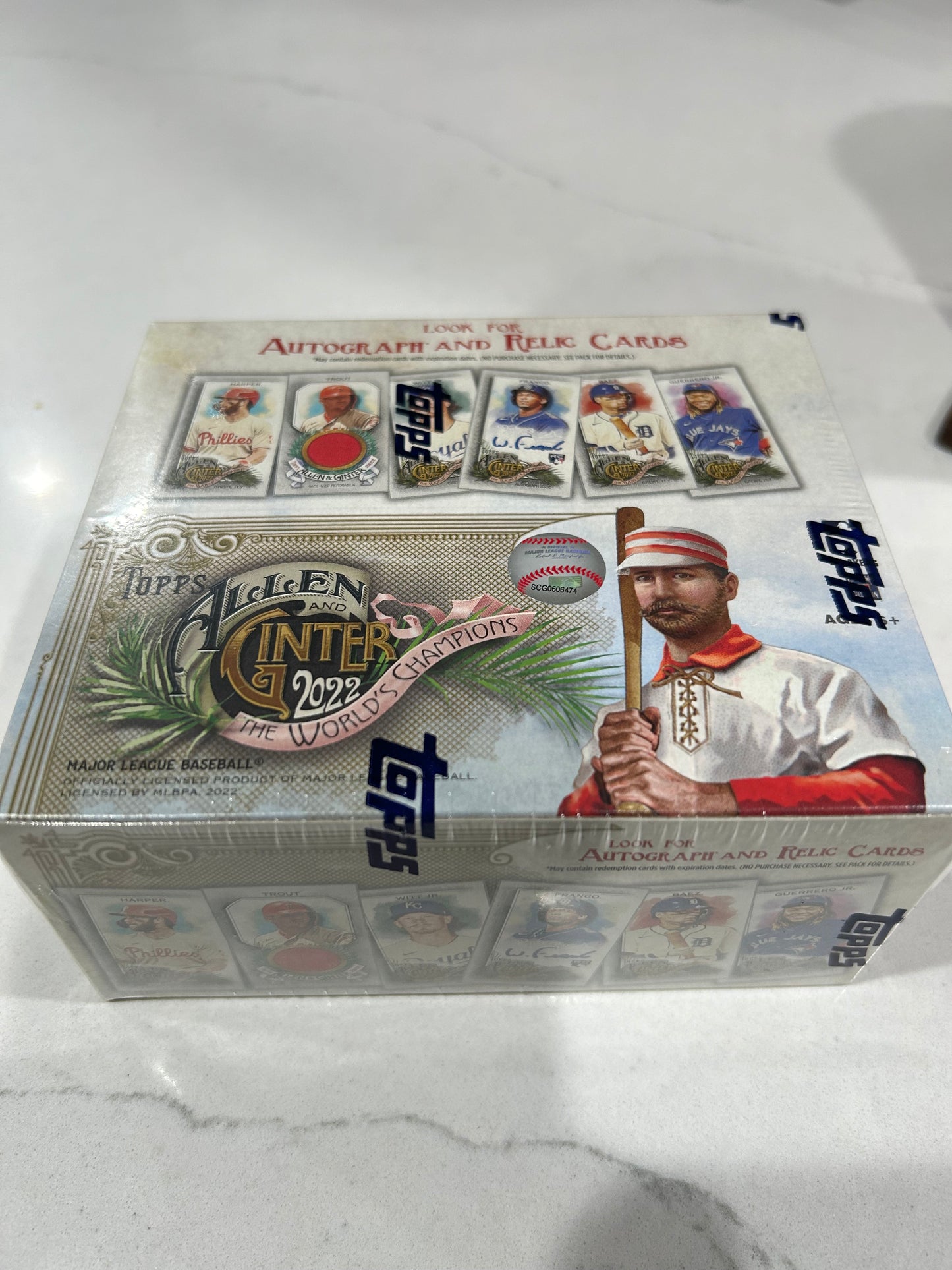 2022 Topps Allen & Ginter Baseball Retail 24-Pack Box