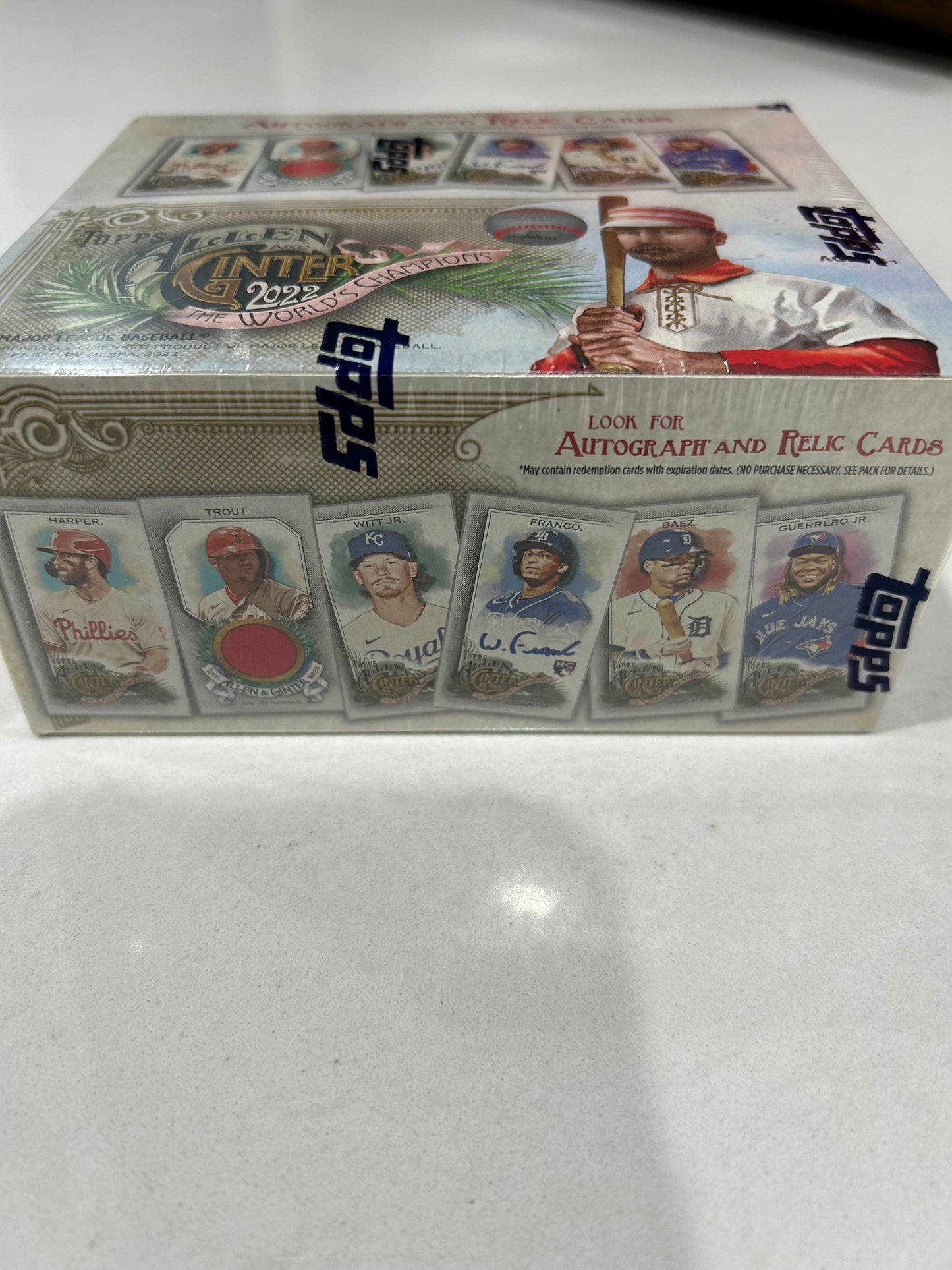 2022 Topps Allen & Ginter Baseball Retail 24-Pack Box