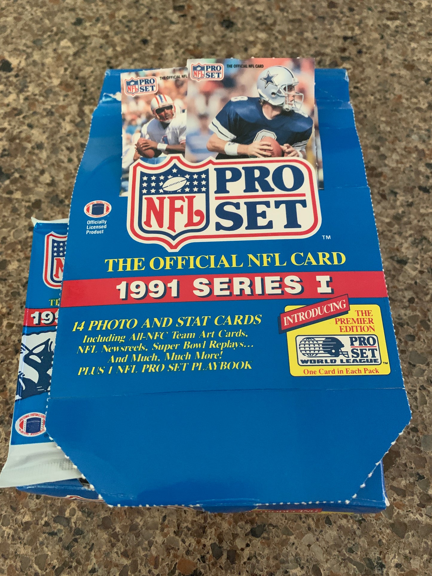 1991 Pro Set Series 1 Football Lot of 4 packs for sale.