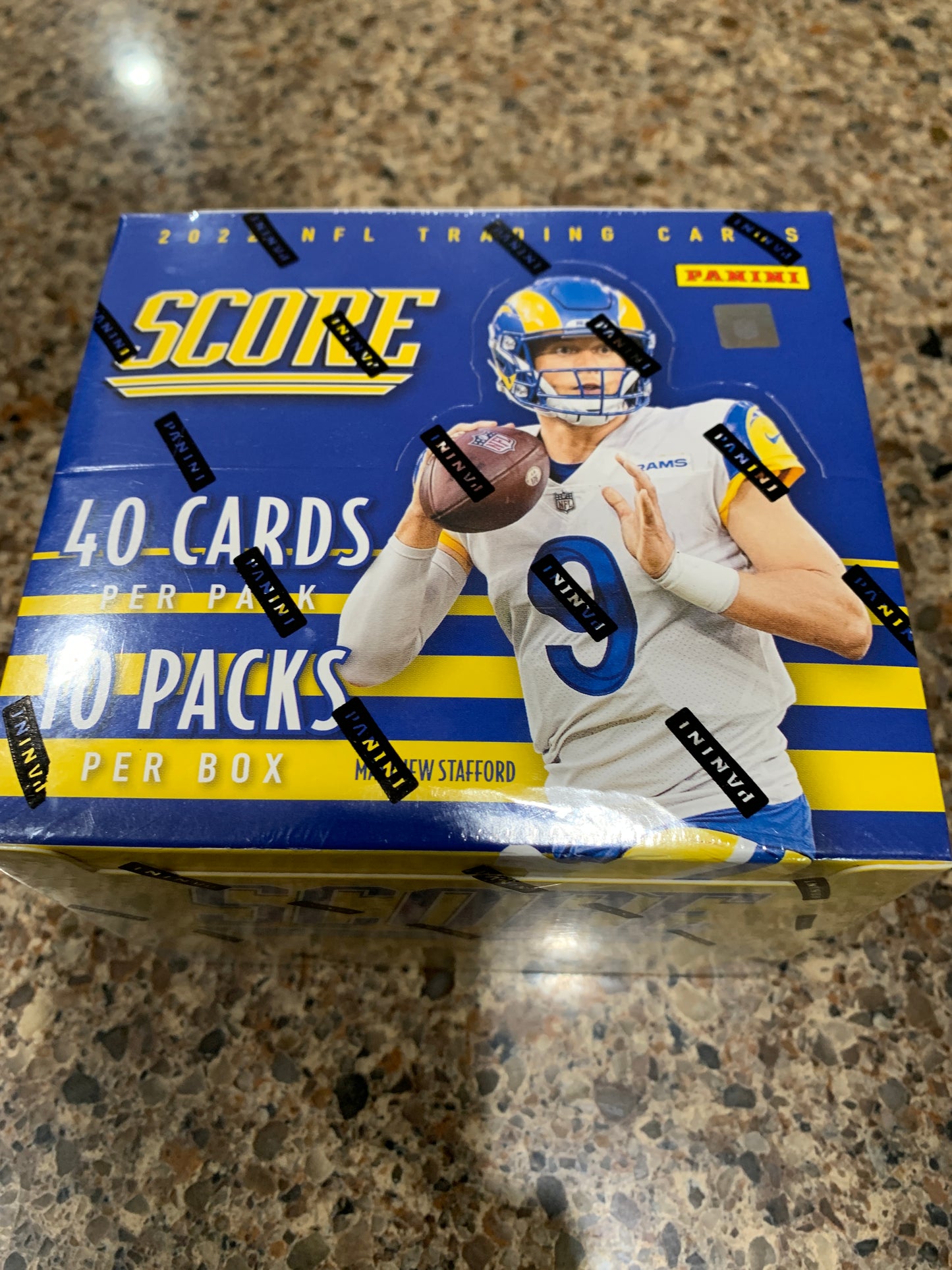 2022 Panini Score Football Hobby Box